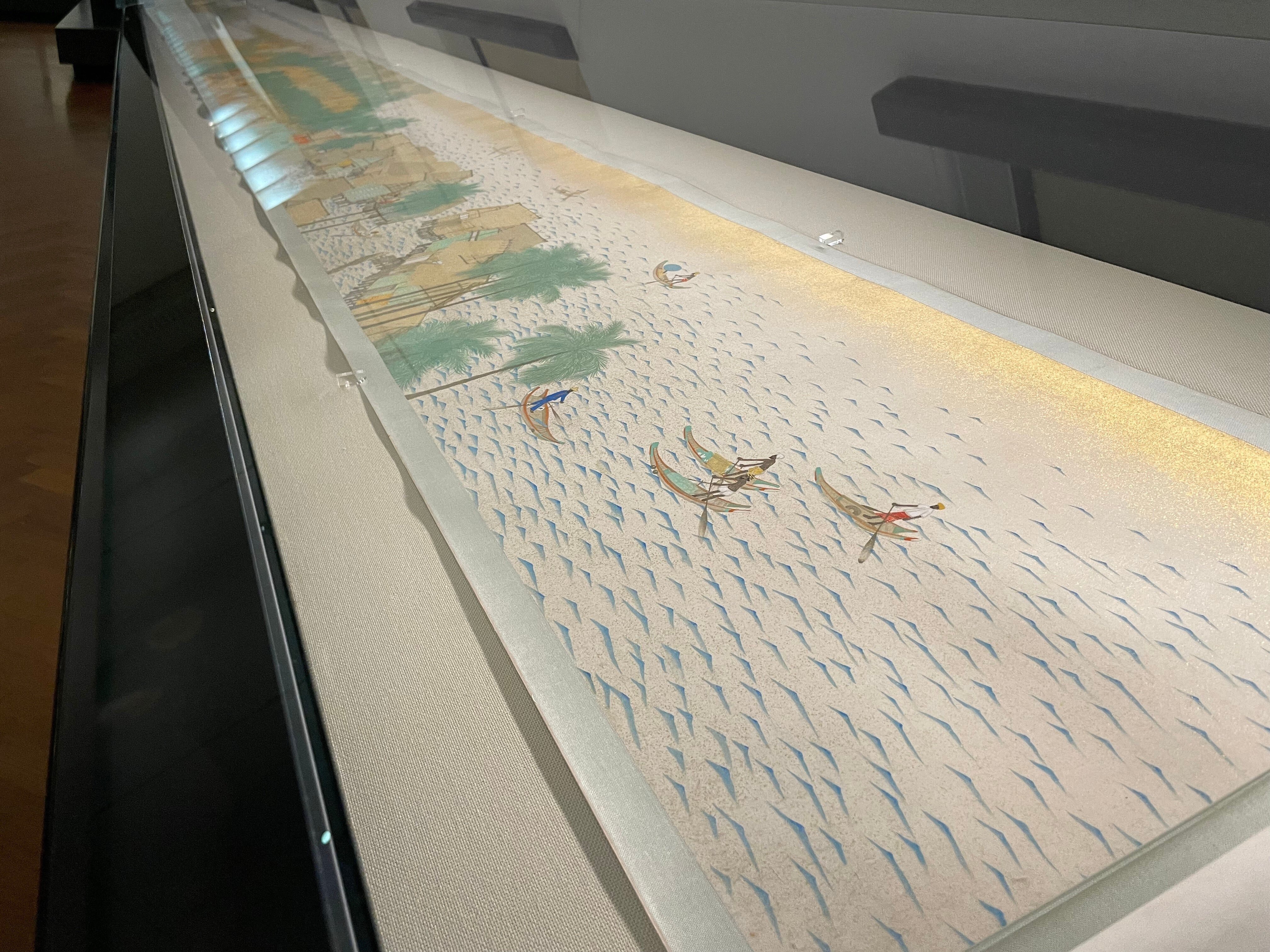 速水御舟【扇面】掛軸 識箱（検索／今村紫紅） 速水御舟【扇面】掛軸