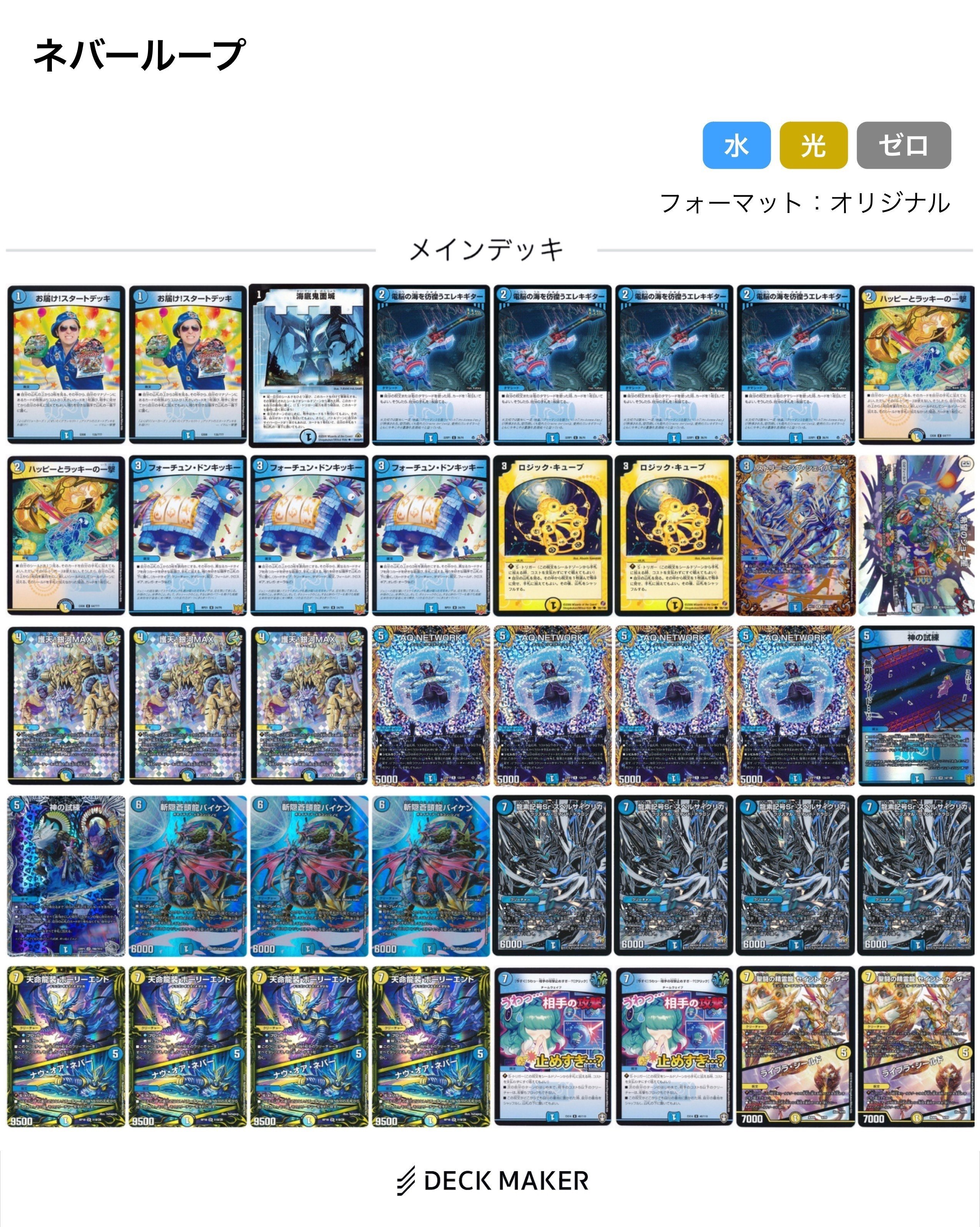 ライブラ・シールド搭載型青白ネバーループ(初投稿)｜NER(元素なし)