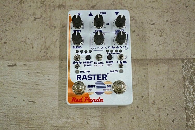 超絶機能とサウンドのRed Panda Raster V2！ピッチシフトだけじゃない