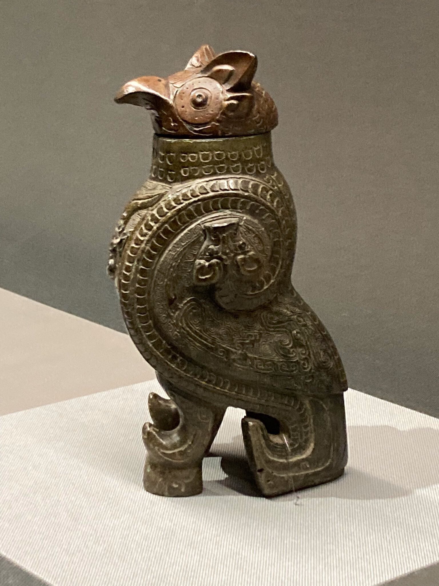 ☆撫子☆ 漢代青銅斧 (検)青銅兵器 古代文様 古銅 唐物 中国美術 古玩