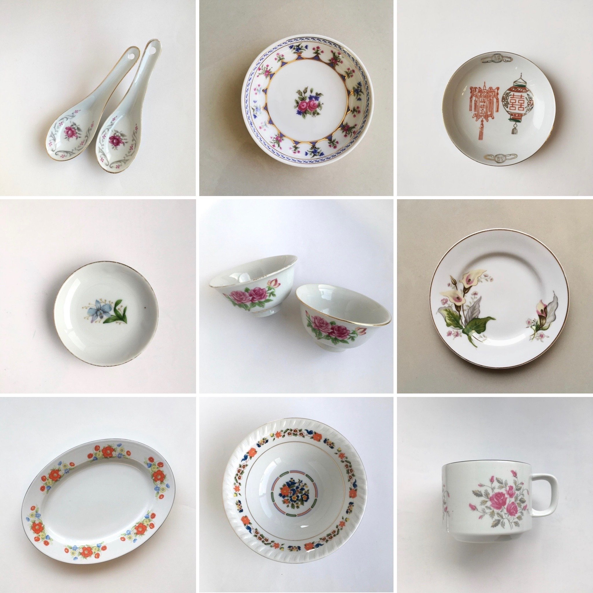 台湾の古いものたち／「オールド大同」のたのしみ（大同磁器の食器