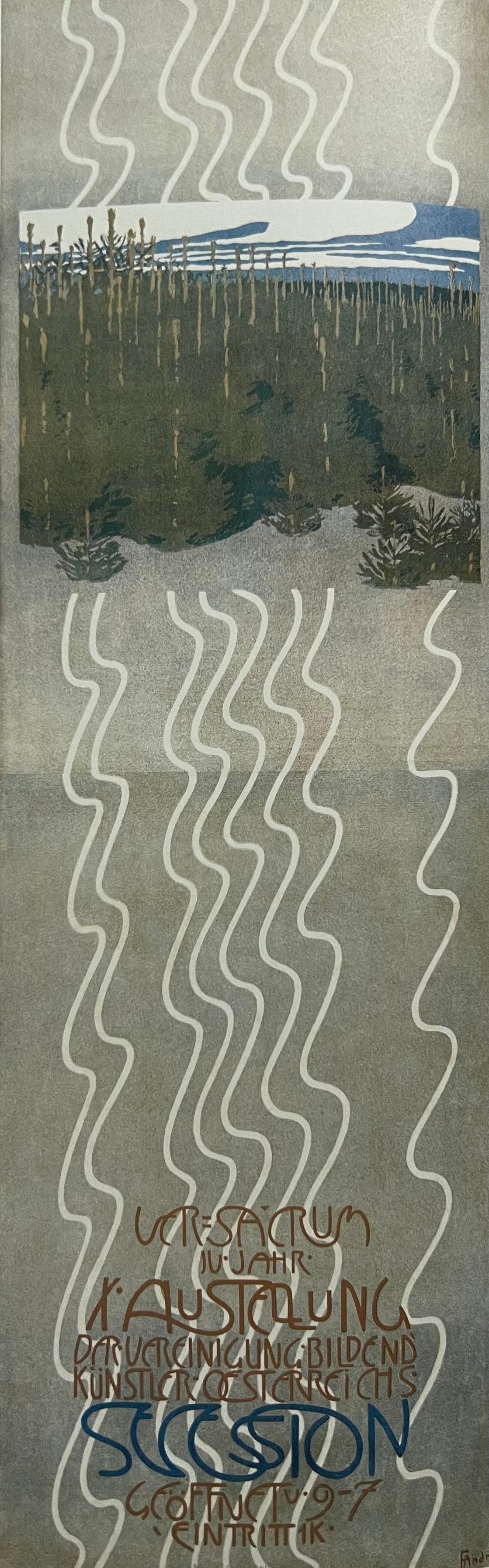 第10回ウィーン分離派展ポスター｜東京備忘録