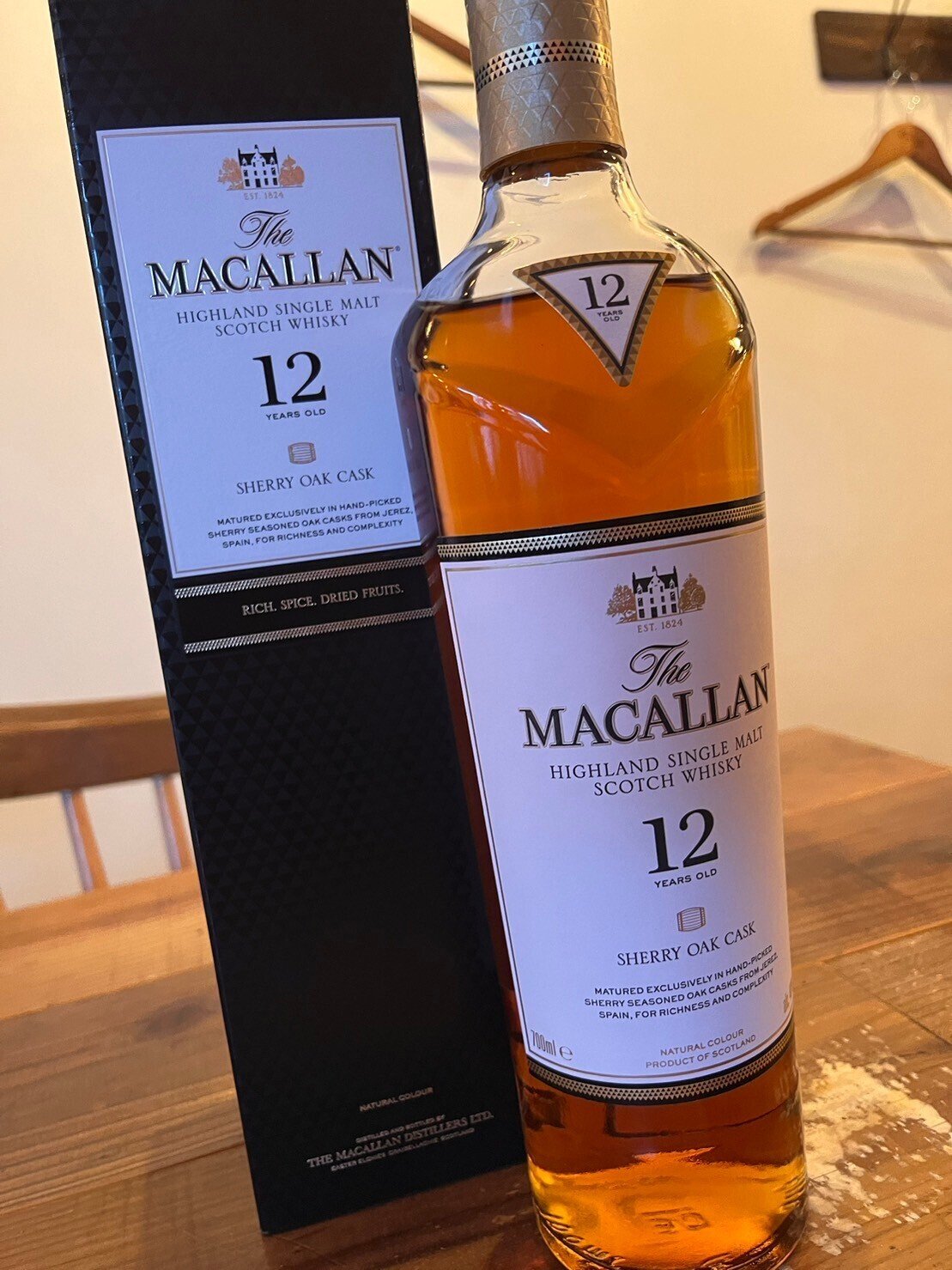 Whiskey Lovers】ザ・マッカラン シェリーオーク12年(The MACALLAN