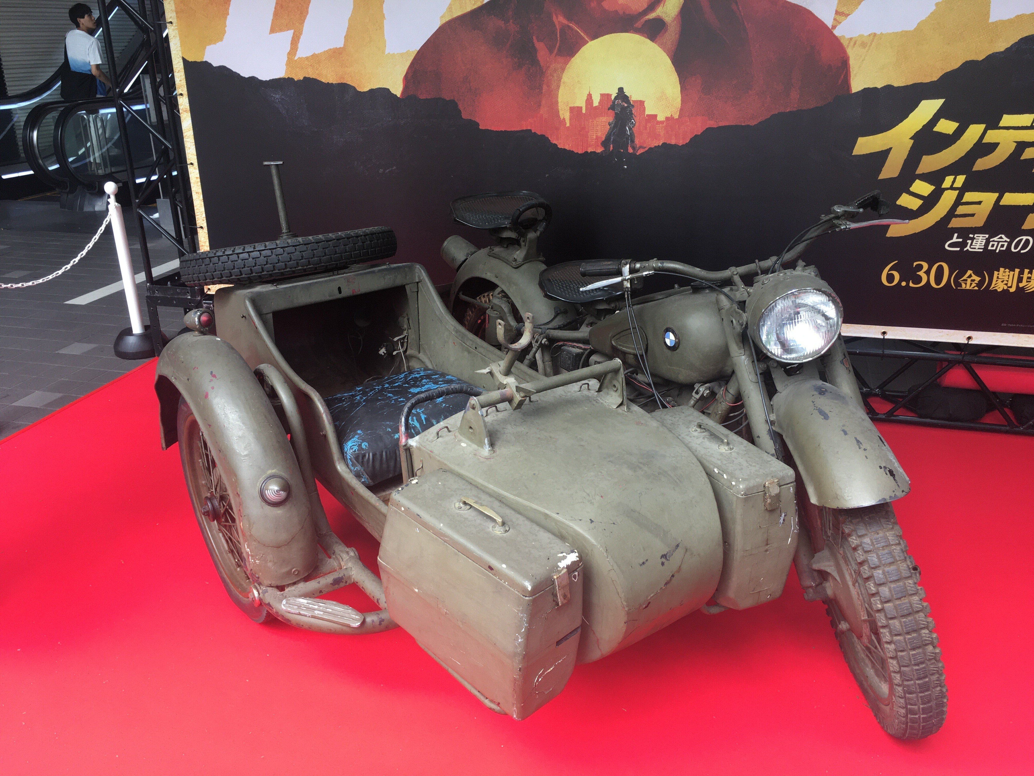 インディ・ジョーンズ／最後の聖戦』 サイドカーシーン再現フィギュア