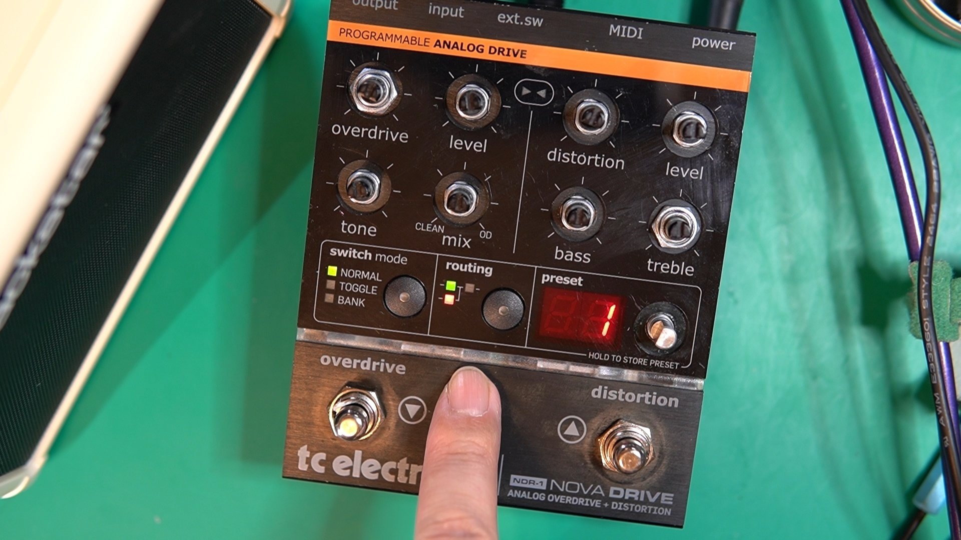 ギター tc electronic NOVA DRIVE tc electronic NOVA DRIVE