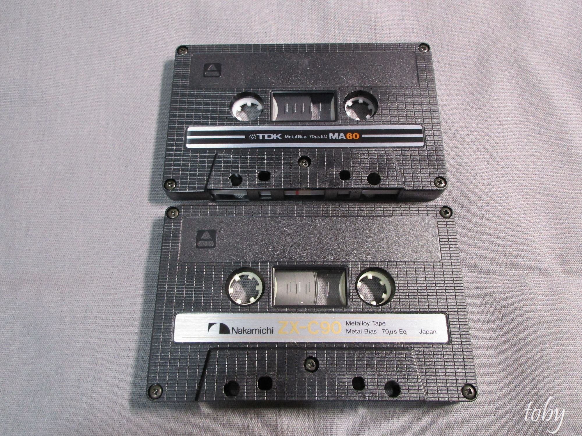 カセットテープ ナカミチの考察(VOL.8)] ナカミチのカセットテープ