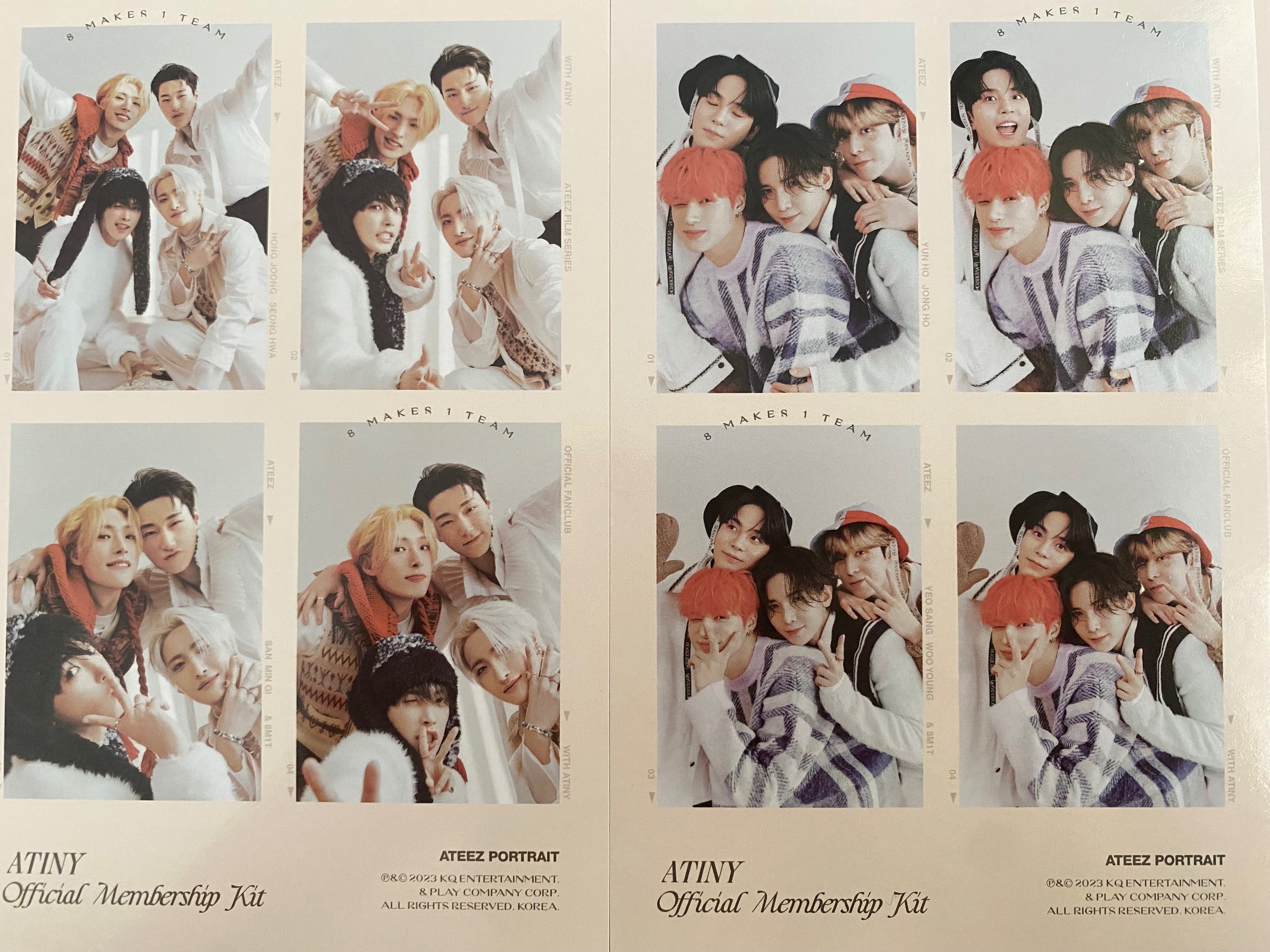 ateez ファンクラブキット 2期 未開封 ATEEZ OFFICIAL MEMBERSHIP KIT