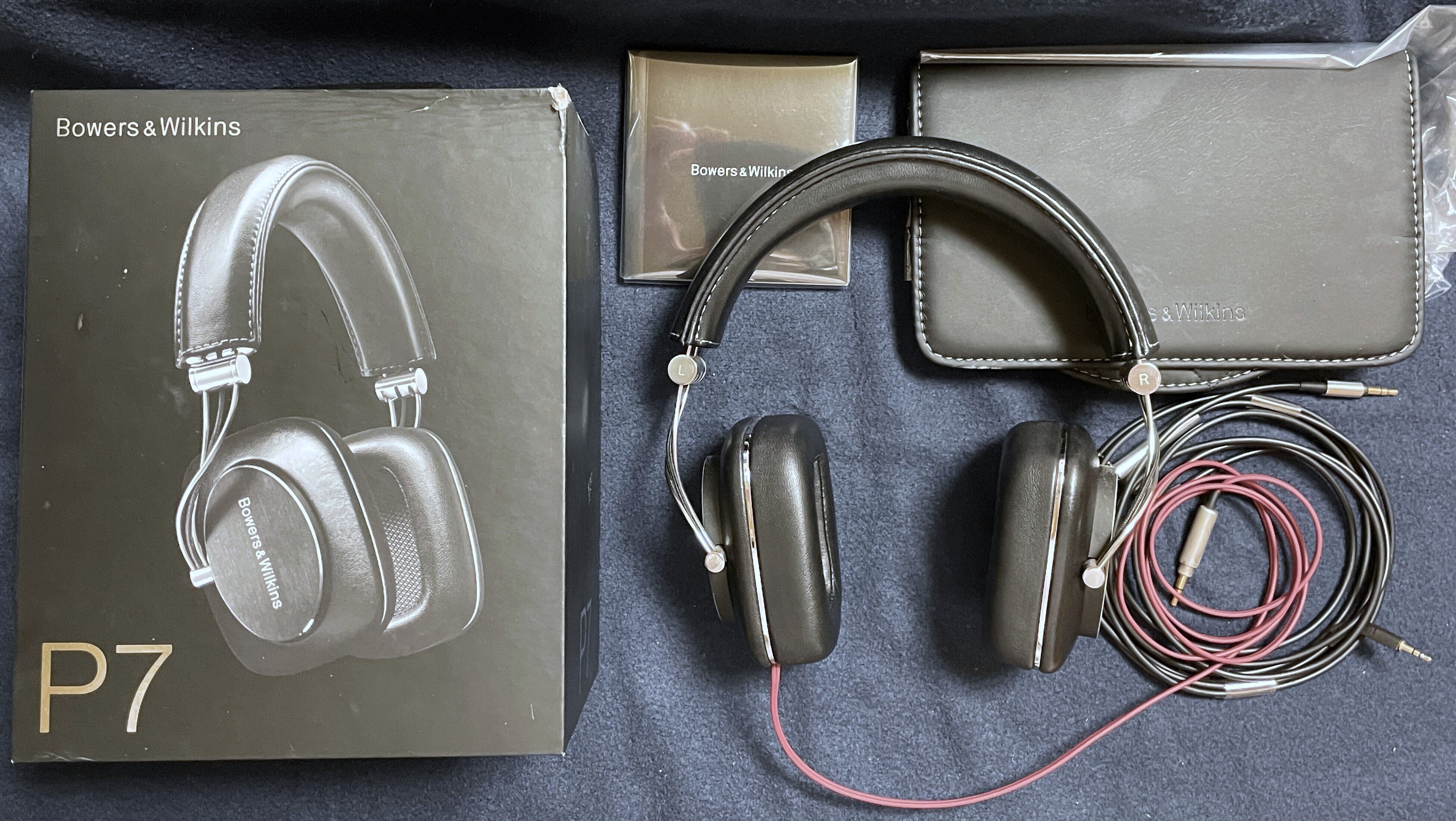 美品】Bowers&Wilkins P7 ヘッドホン（有線） Bowers&Wilkins P7