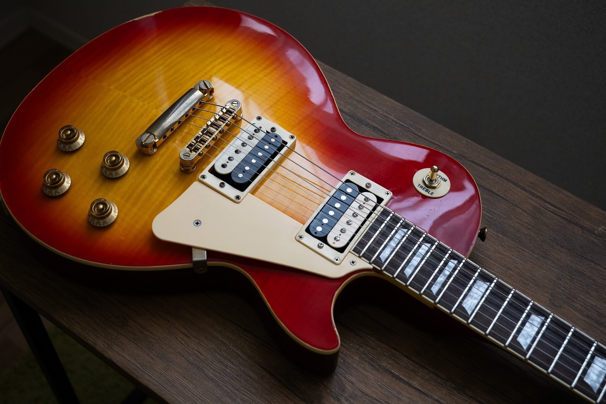 Blitz by Aria Pro II エレキギター レスポール レオパード