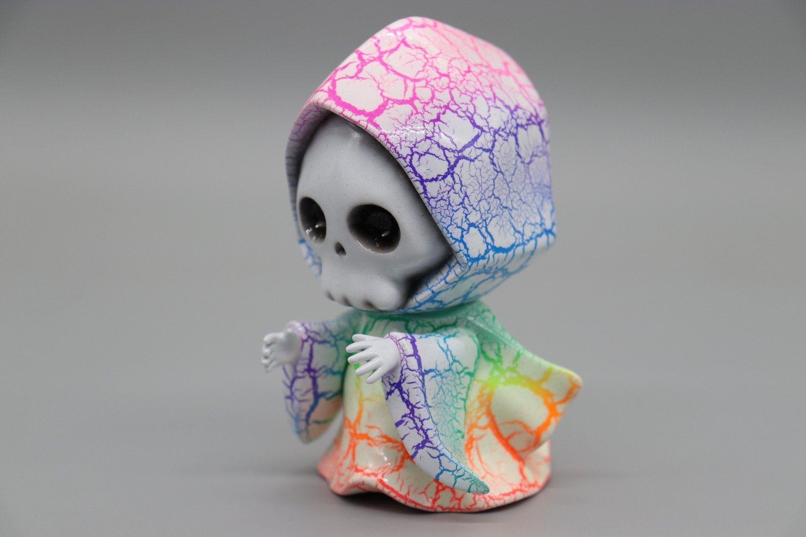 骸骨髑髏フィギュアソフビドクロガイコツペインターネット｜梅ZAWA