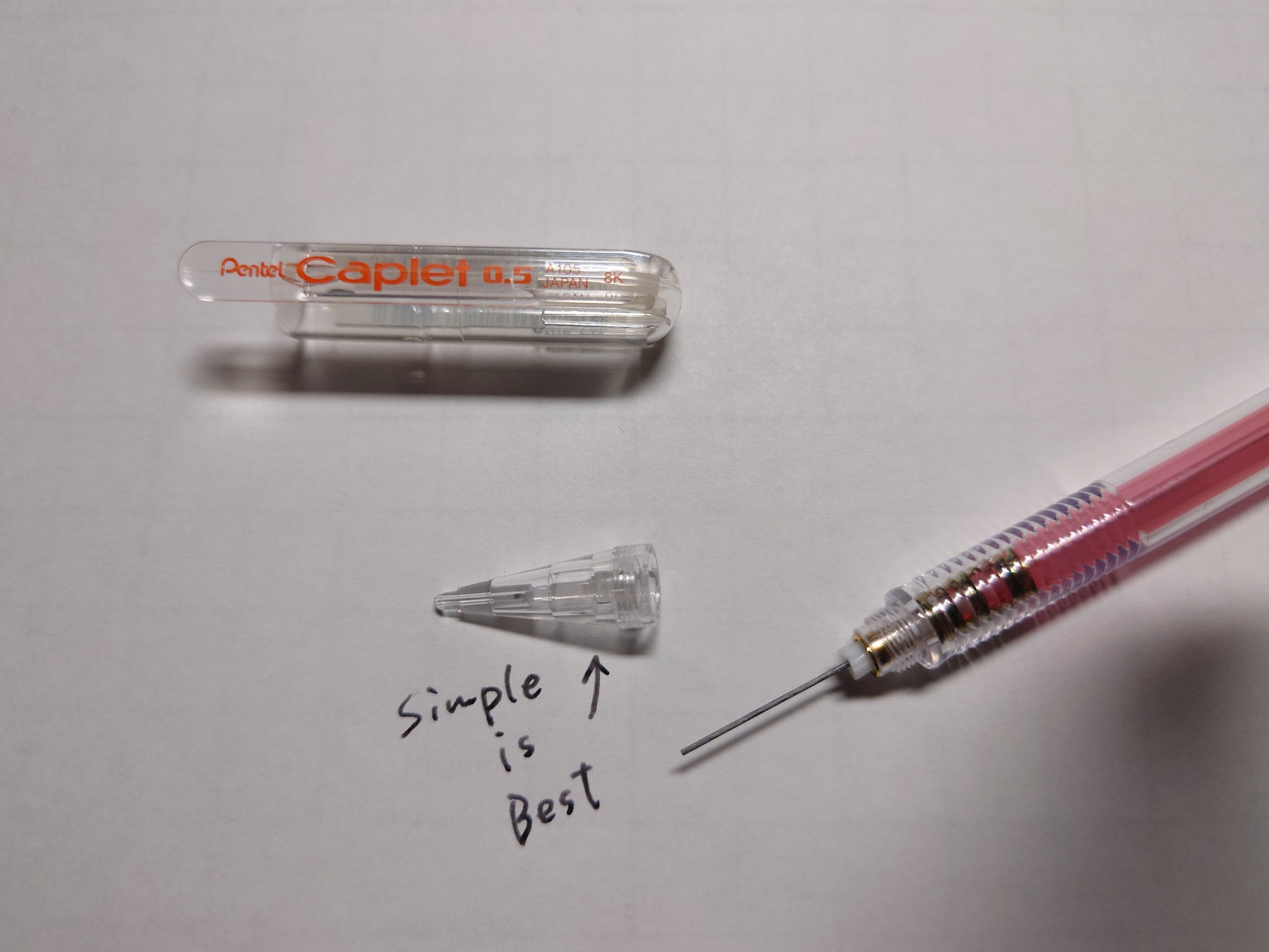 文房具アーカイブ#44『ぺんてる Caplet』｜南雲Misty