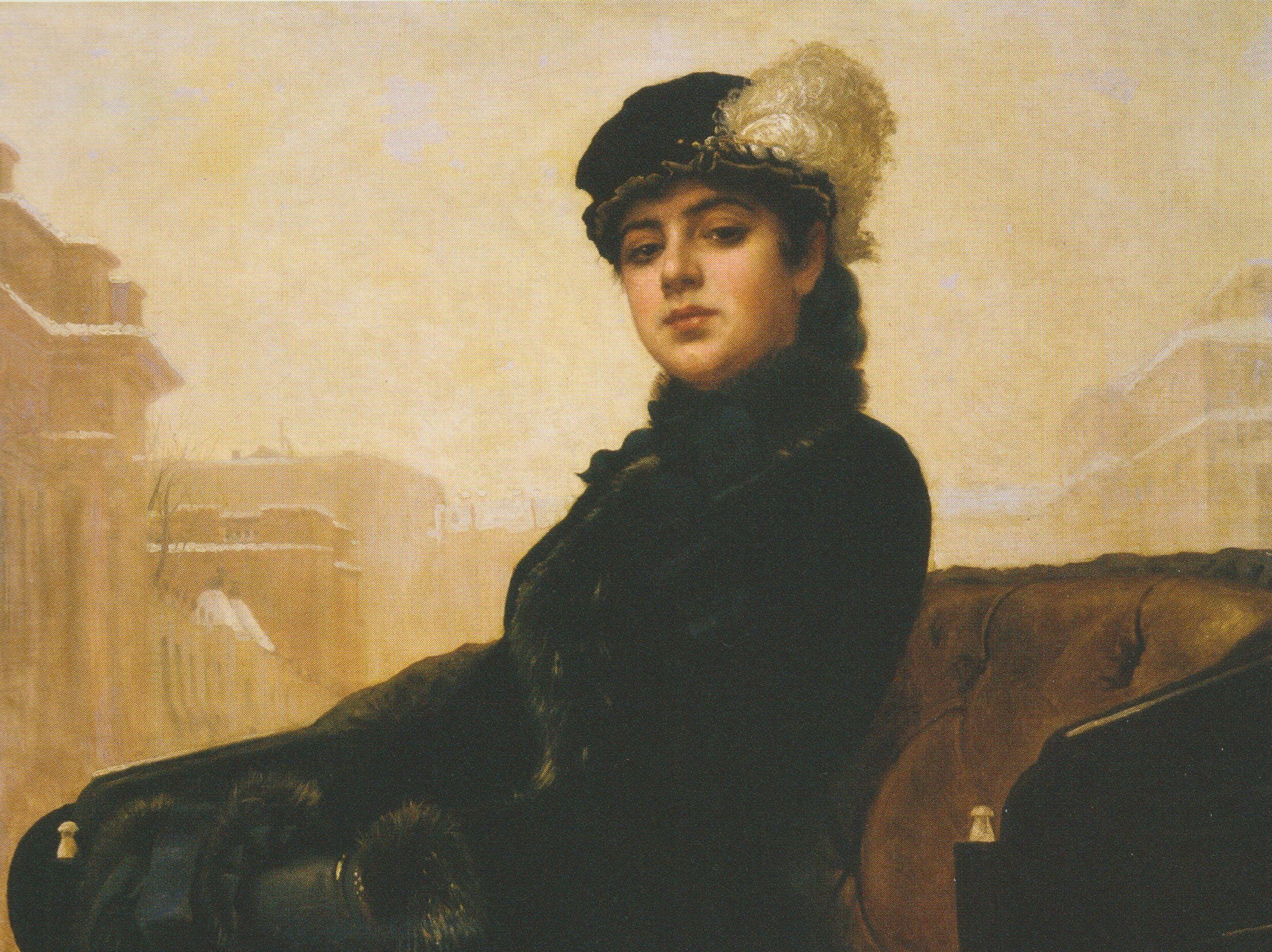 イワン・クラムスコイ・作「忘れえぬ女（ひと）」からの発想｜塚本芳久