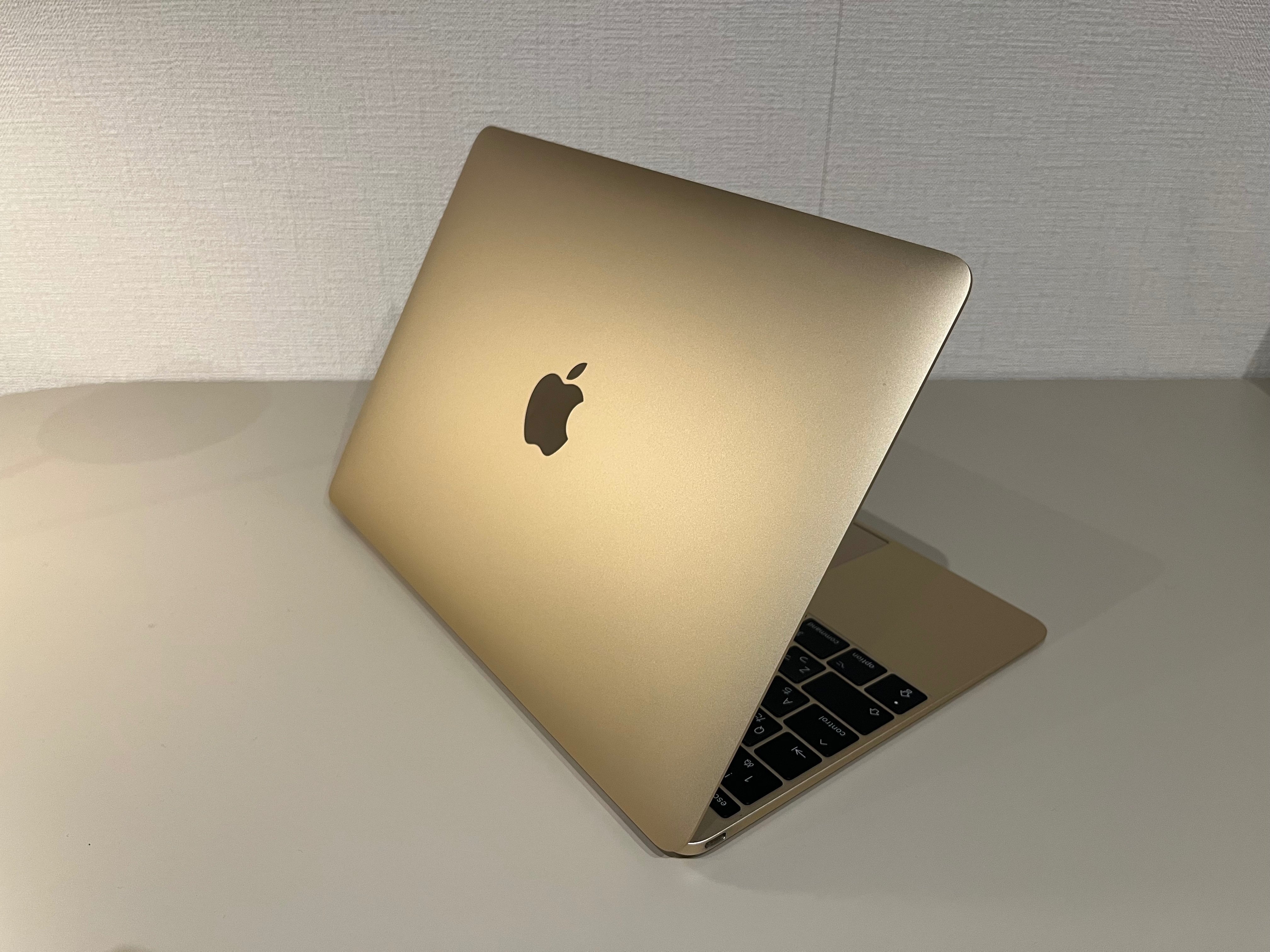 カバー付】 MacBook 12インチ 2017 8GB 256GB ゴールド MacBook 12