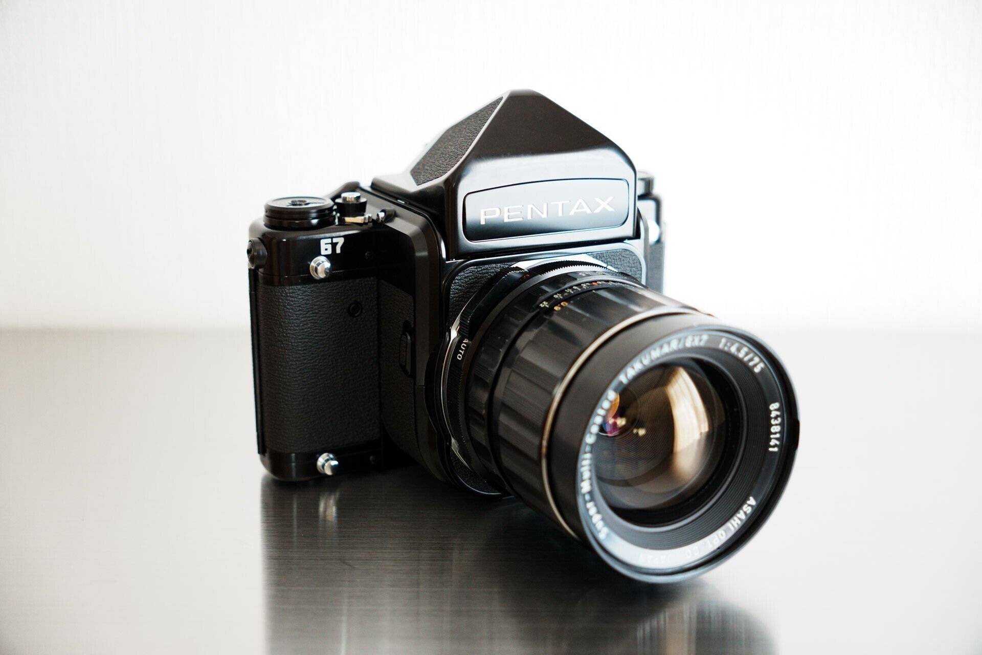 ペンタックス PENTAX 6×7 TTL 後期型 ミラーアップ #J012YA376 PENTAX