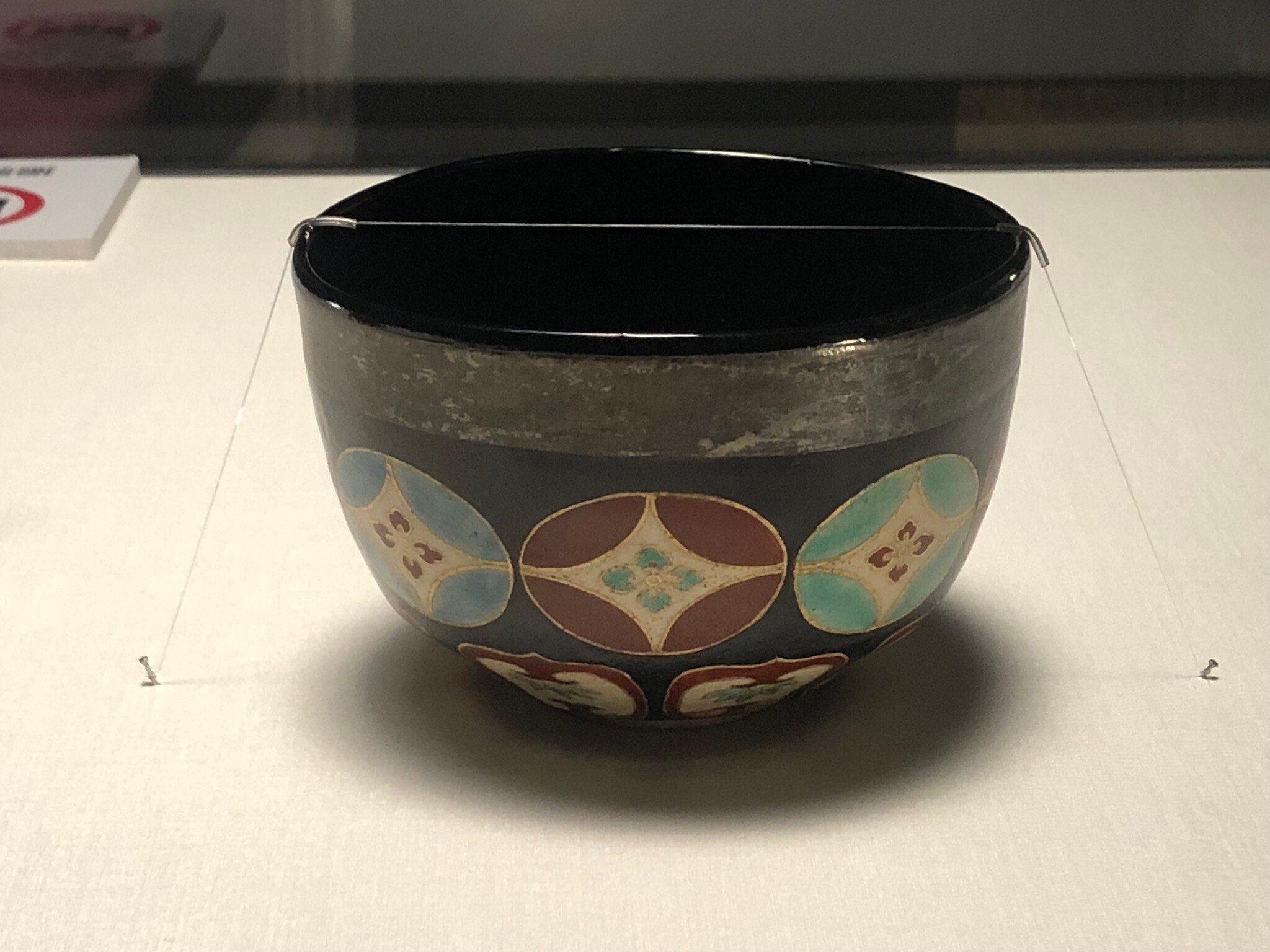 色絵磁器細密緒締め玉 【公式通販】