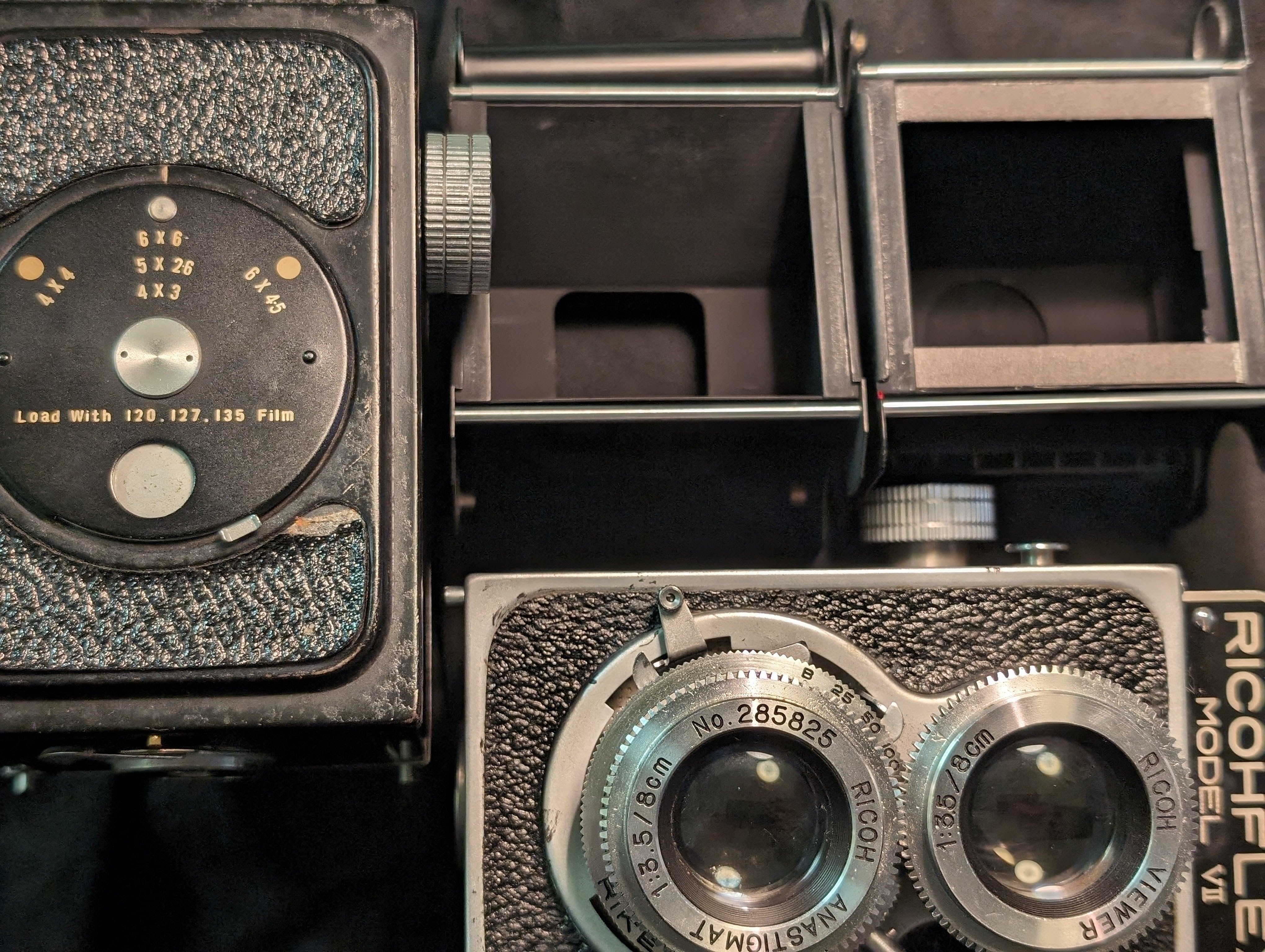 RICOHFLEX Ⅶのミラーを新品に？！｜傳次郎