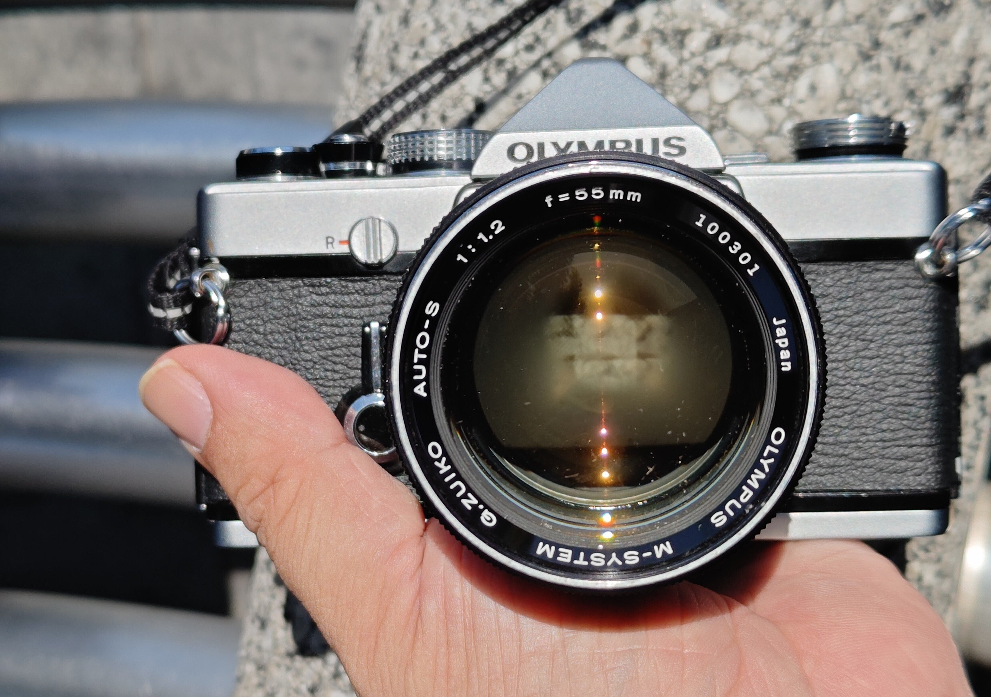 Olympus OM-2 + Zuiko Auto-S 50mm F1.8完動品】Olympus OM-2