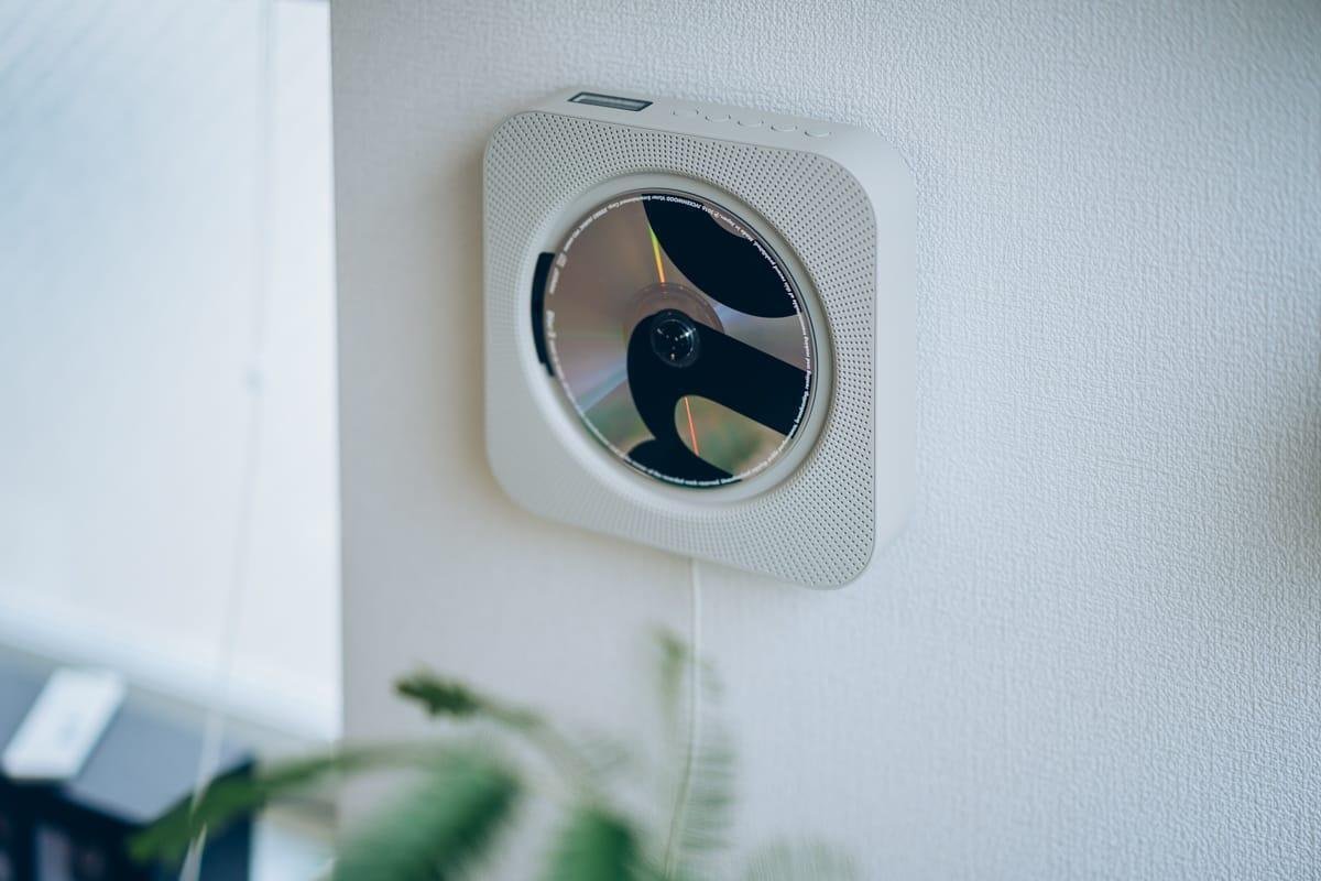 未使用品 無印良品 壁掛式CDプレーヤー CPD-4 ホワイト 2024年製