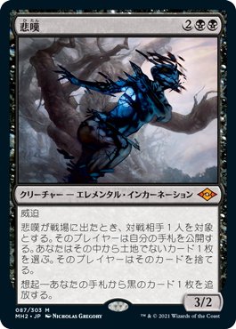 mtg_デッキ_黒単リアニメイト_サイド＋調整用カード_レガシー mtg_