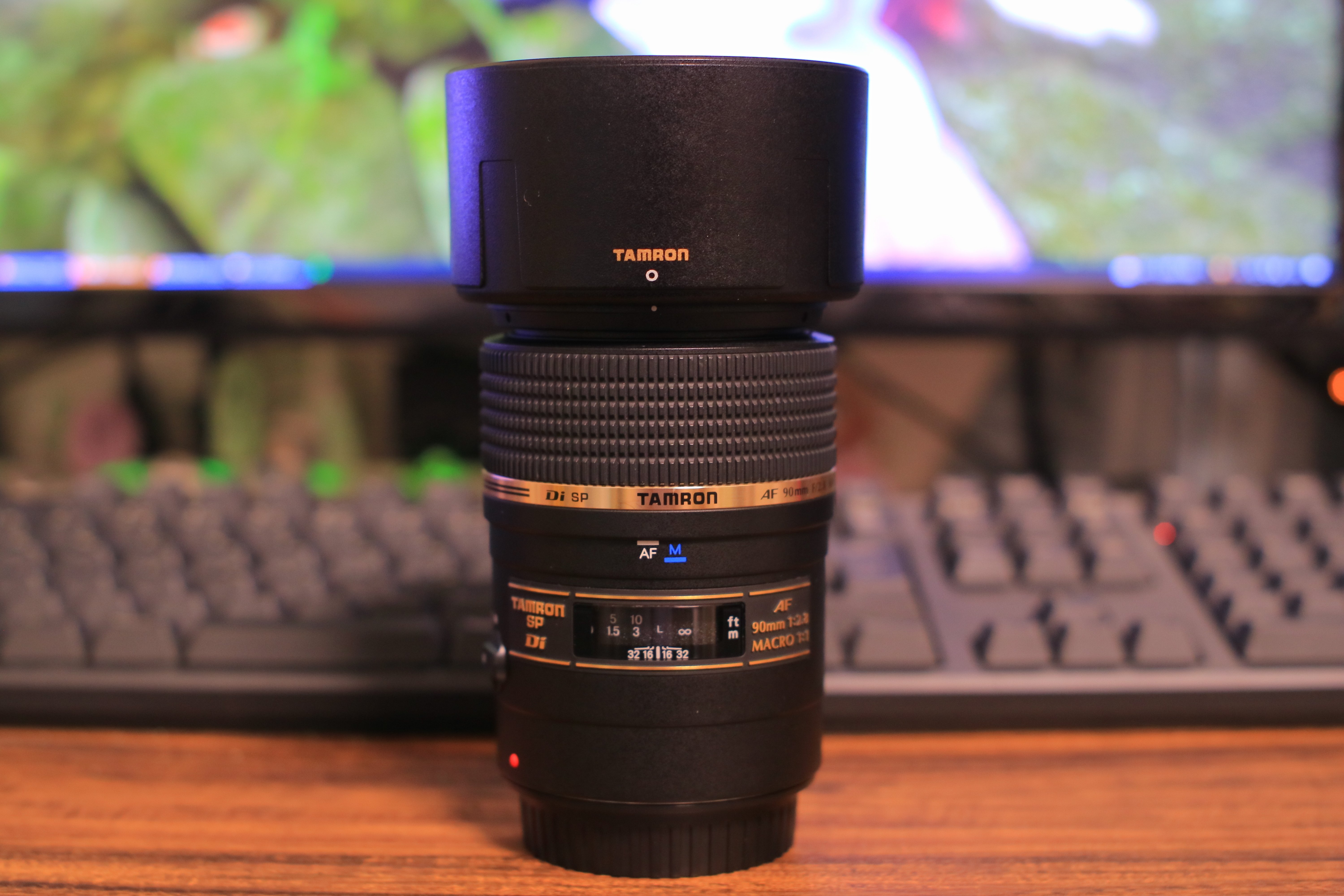 名レンズ良品】タムロンSP90mmF2.8マクロ アダプトールⅡ NikonF 名