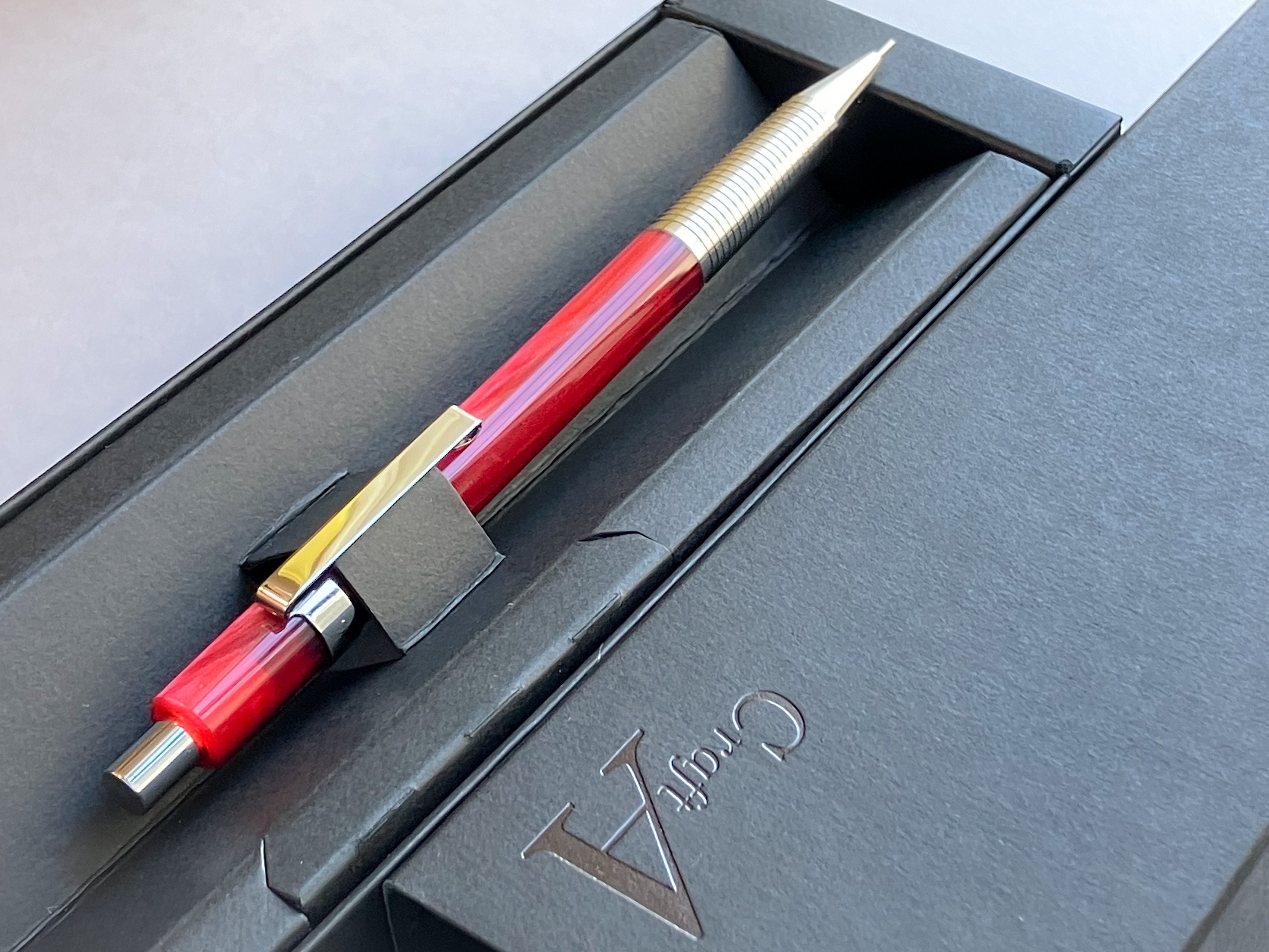 クラフトaシャーペン黒柿 CRAFT A/クラフトエー】製図用シャープ