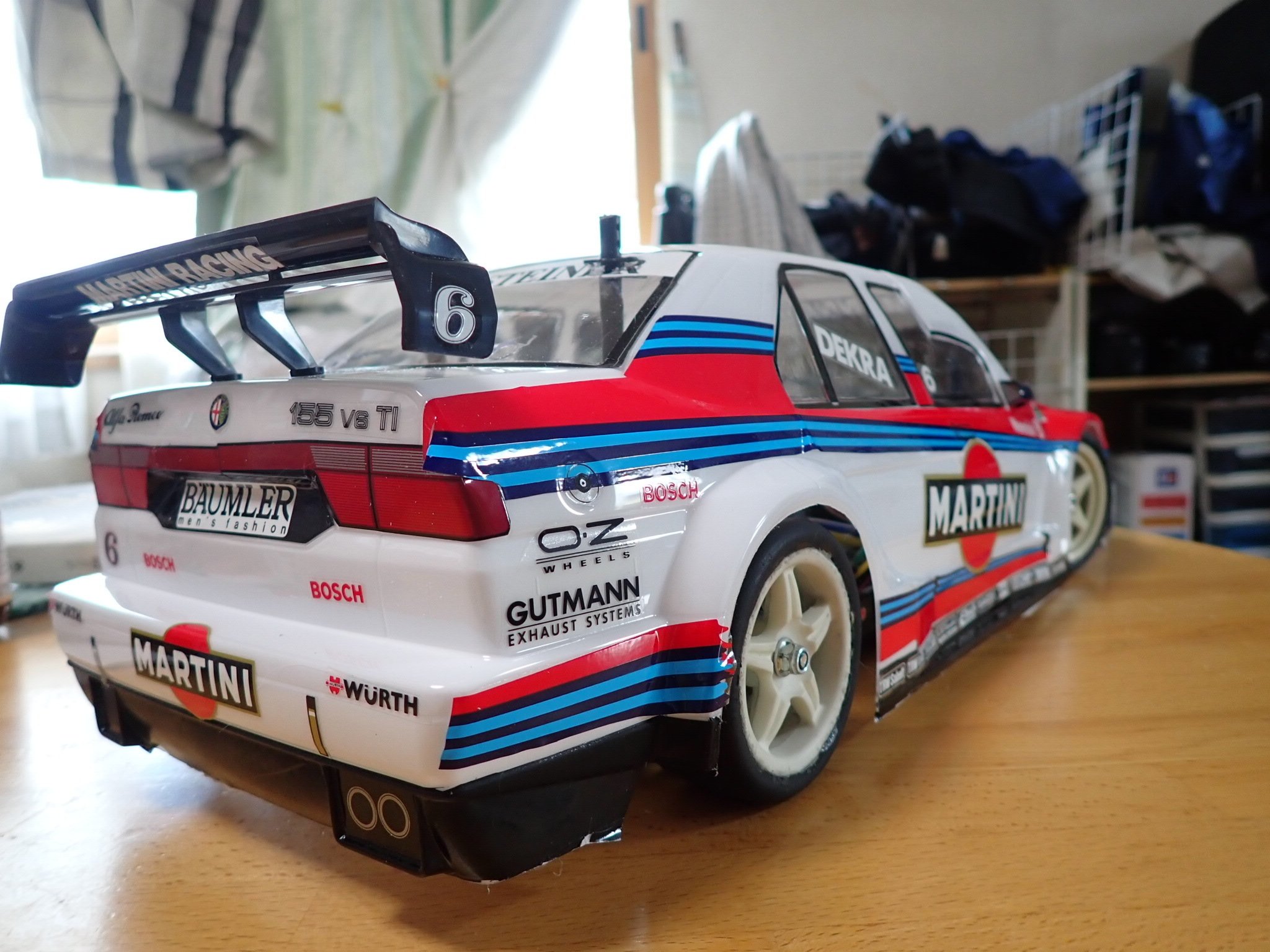 タミヤ アルファロメオ 155 スペアボディ・ステッカーセット タミヤ