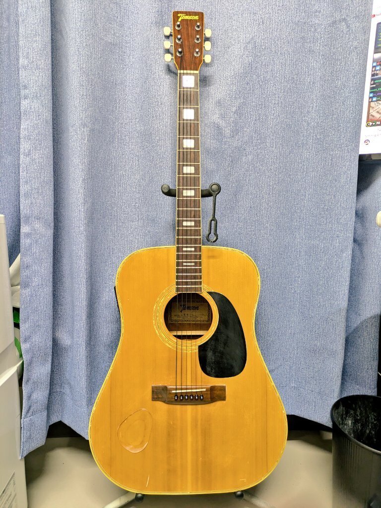 ハードケース付き】TOMSON GW25 /国産ビンテージ木曽スズキ エレアコ