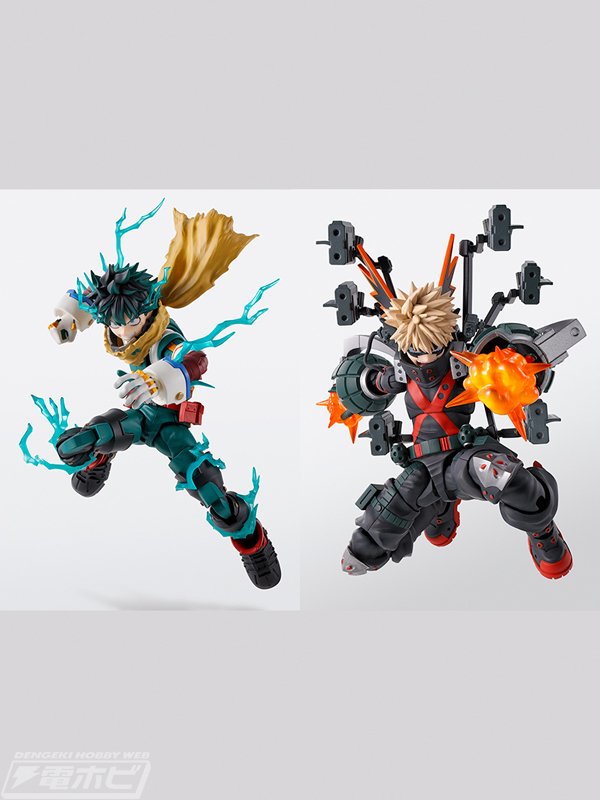 爆豪勝己フィギュアーツオプションパーツセット