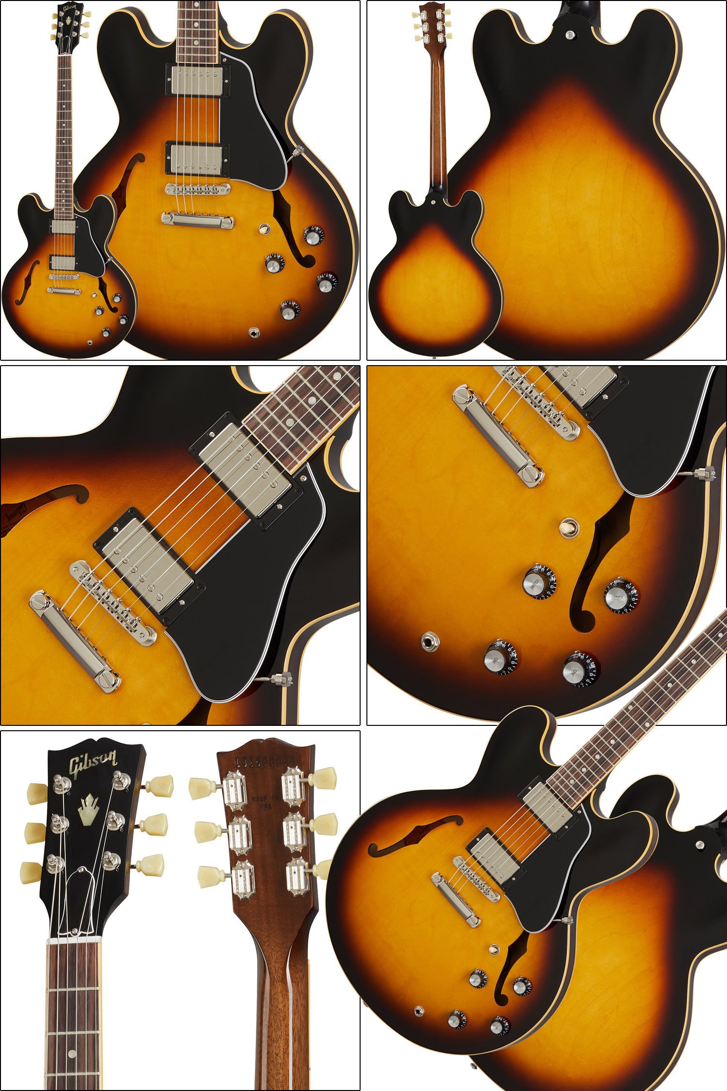 定番のヴィンテージ・バースト！セミアコの代名詞 ギブソン「ES-335
