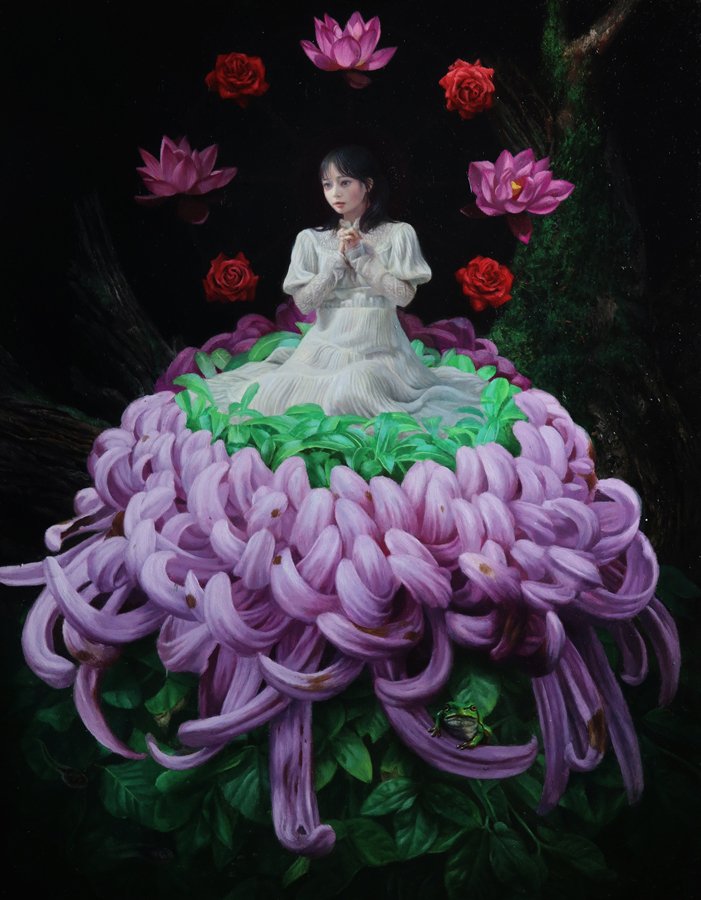 遠雷 油絵 F6(410×318mm) 遠雷 油絵 F6(410×318mm) 遠雷油絵F6(410