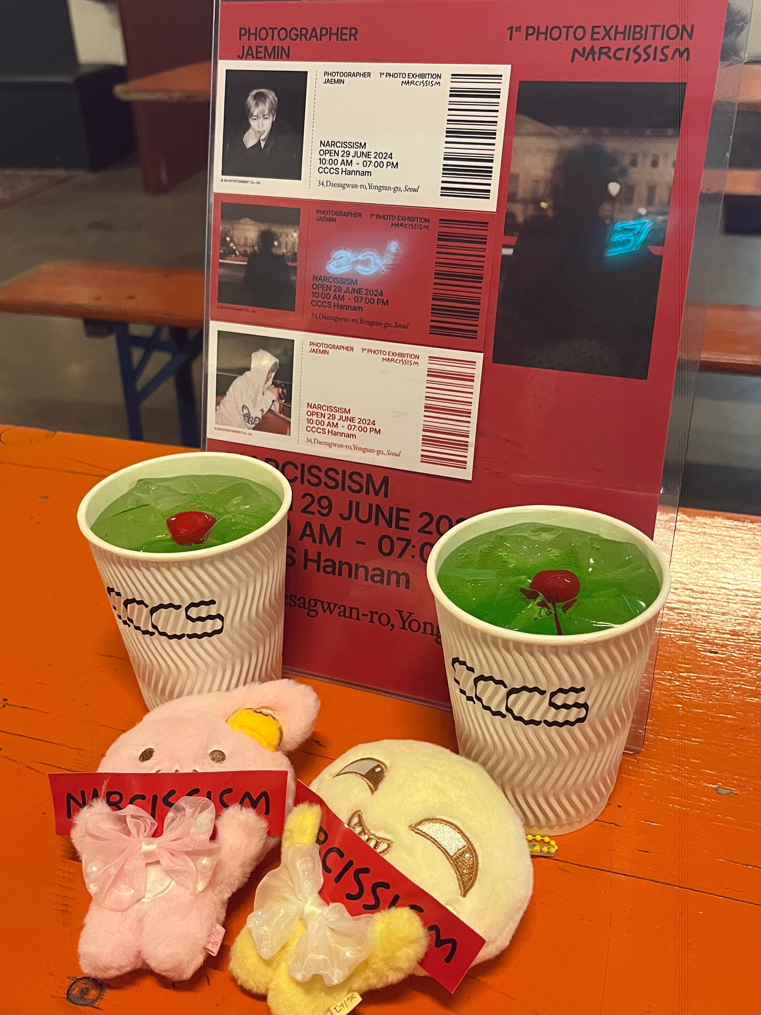 ジェミン 写真展 NARCISSISM トーク会 逆仕立て ギフト ジェミン 写真