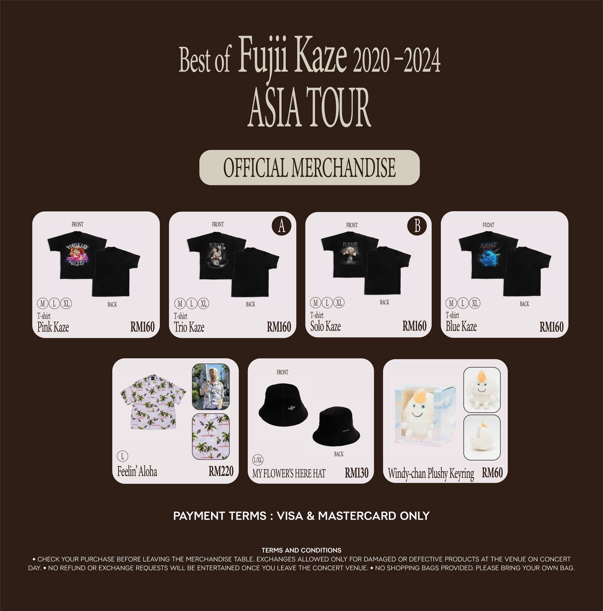 藤井風 タイ限定セット バッグ ペットボトルホルダー アジアツアー