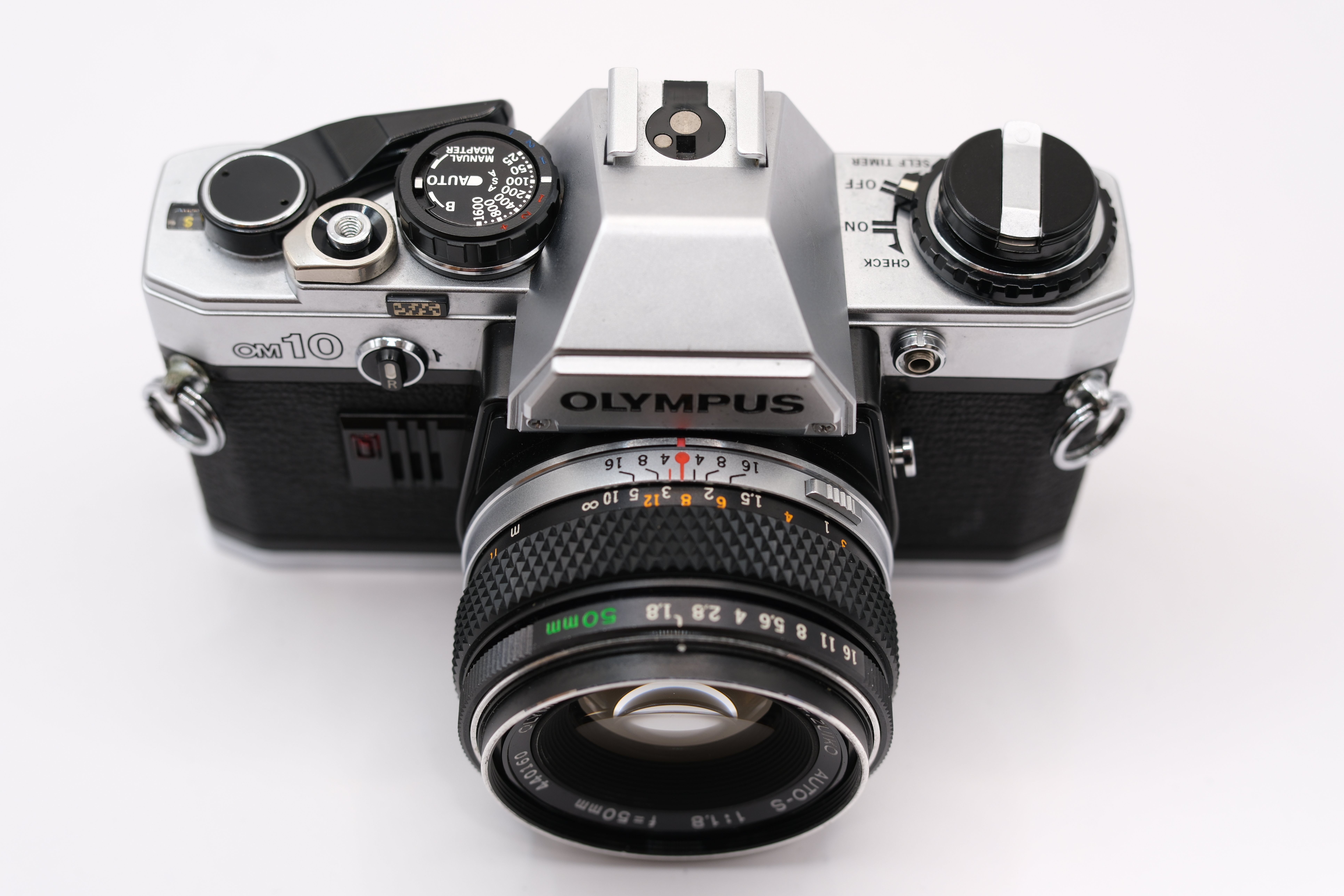 OLYMPUS OM-10 50mm F1.4 フィルムカメラ 動作 OLYMPUS OM-10 50mm F1