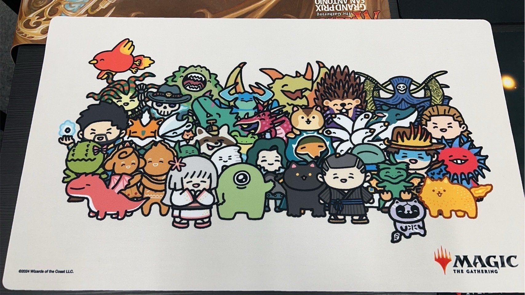 MTG FF ちびキャラ プレイマット MTG ファイナルファンタジー ちび