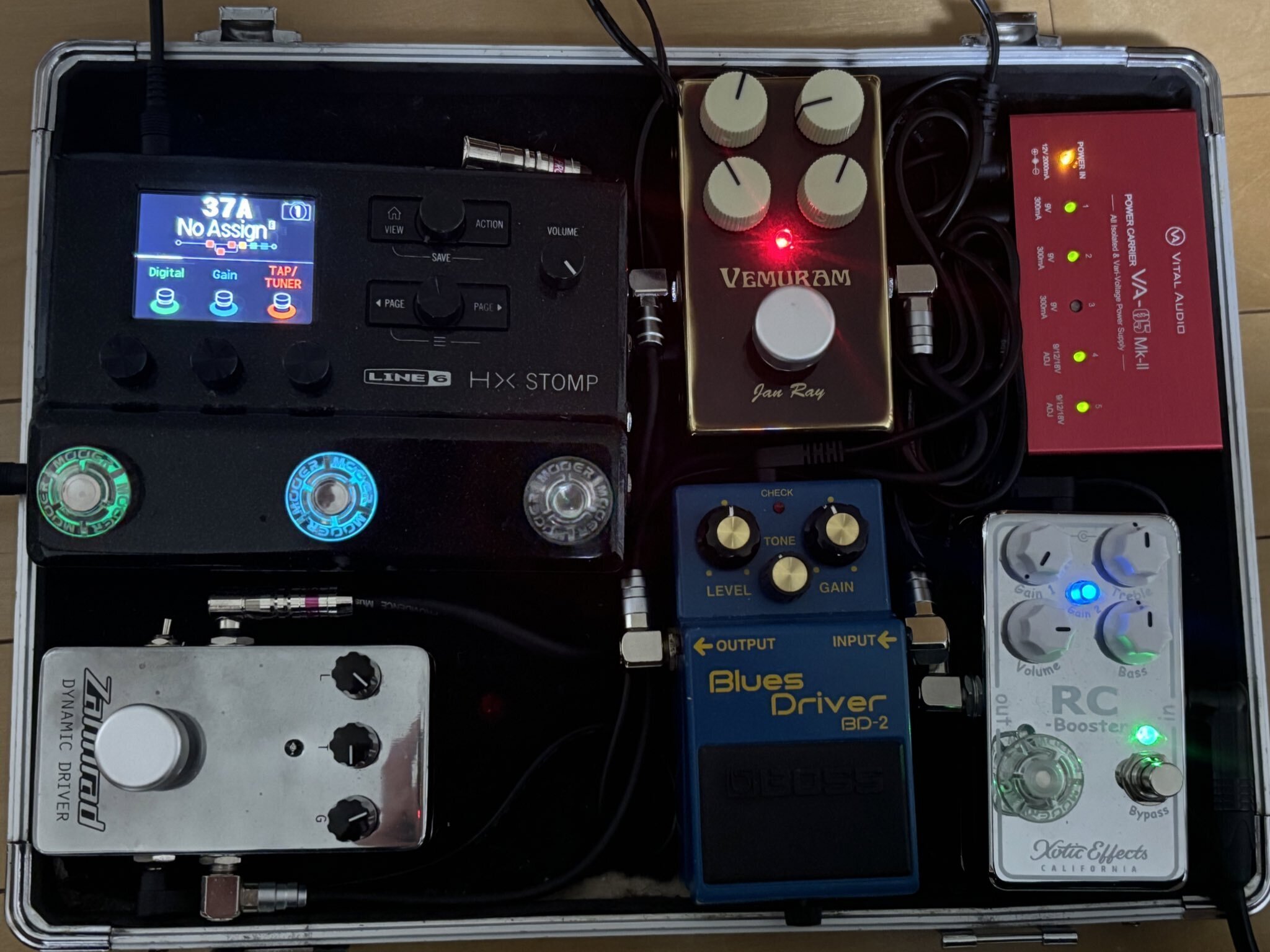 エフェクターセットZoomG1XFour BD2W FZ5 EPBooster エフェクター