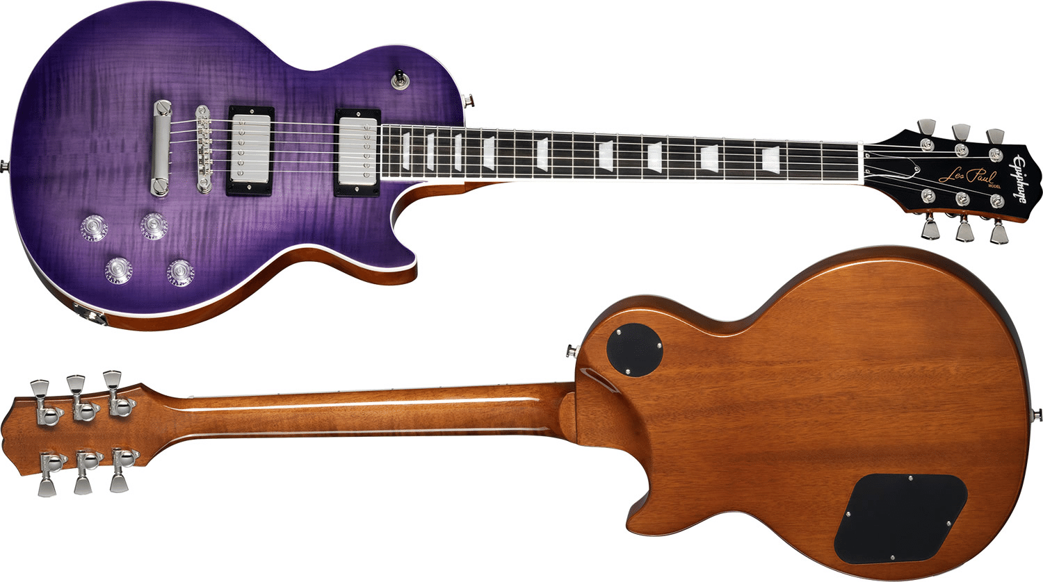 美しいパープル！エピフォンによる進化系レスポール「Les Paul Modern