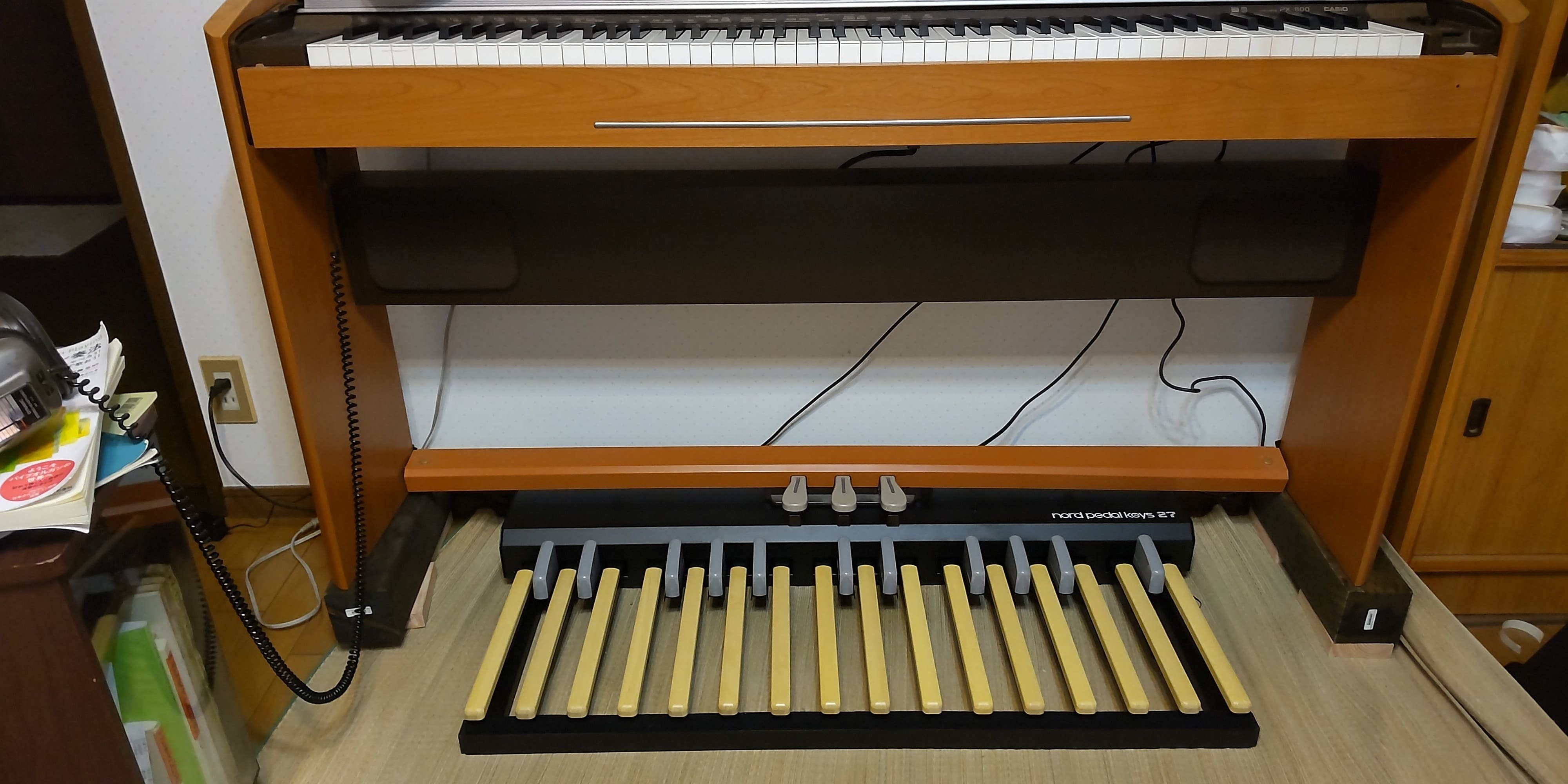 パイプオルガンサウンド フルスケール足鍵盤