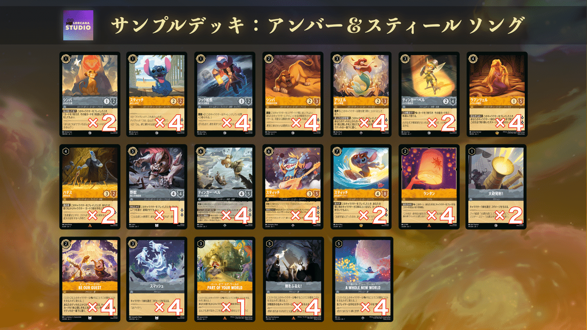 ロルカナサファイアスティール大会向けデッキベルハデス調整パーツ