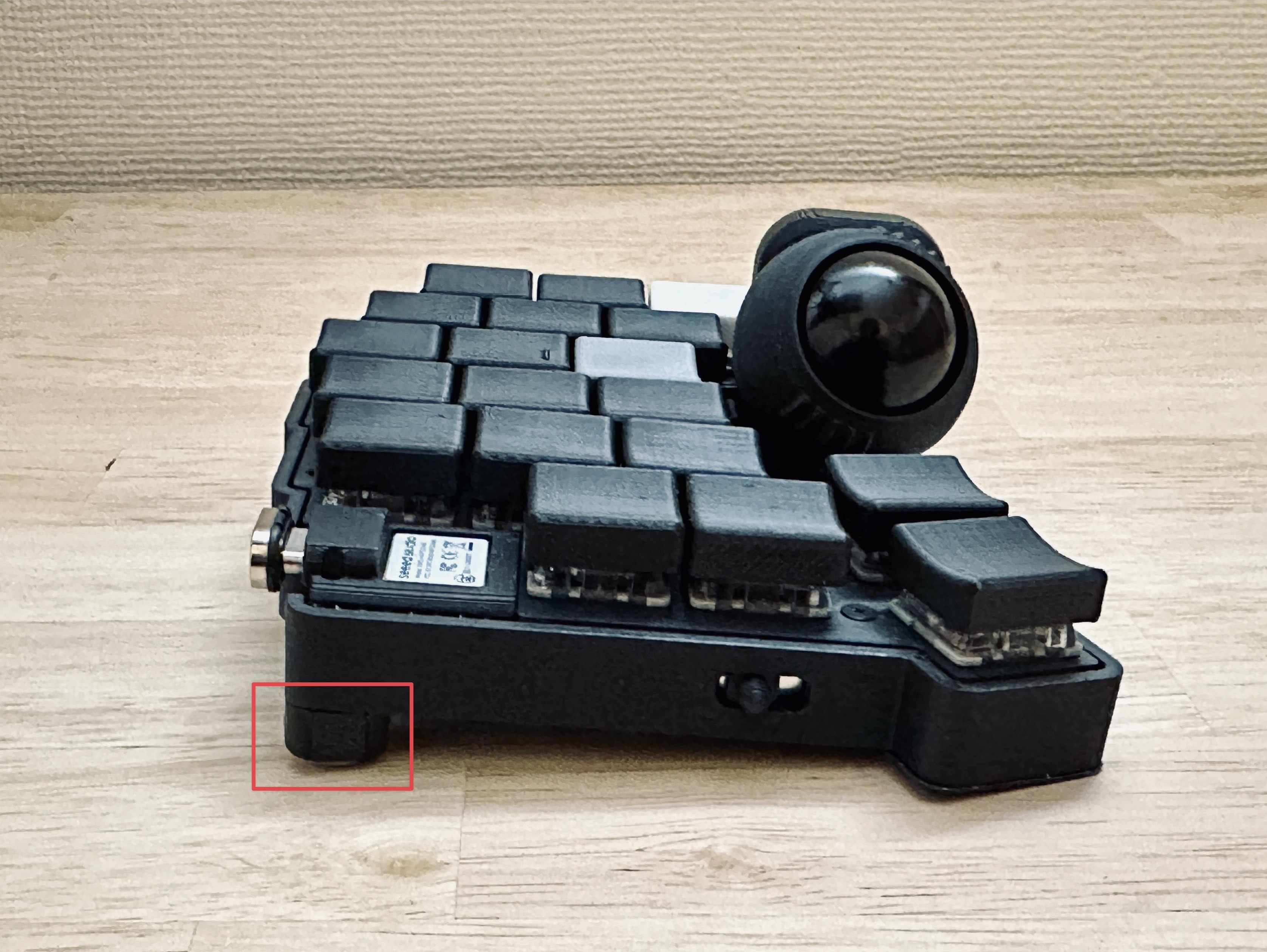 roBa ミントブルー 無線 左右分割キーボード トラックボール 次に来る