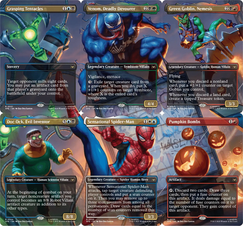 mtg スパイダーマン コラボ 限定 アメコミ mtg スパイダーマン コラボ