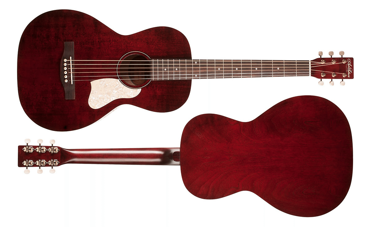 アート＆ルシアーによるパーラーシェイプ「Roadhouse Tennessee Red A