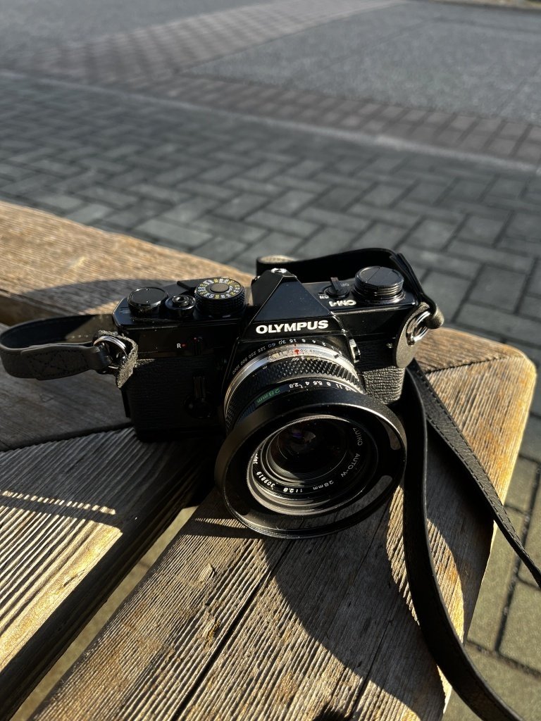 OLYMPUS OM-1 フィルム一眼レフカメラ ② OLYMPUS OM-2 ジャンク