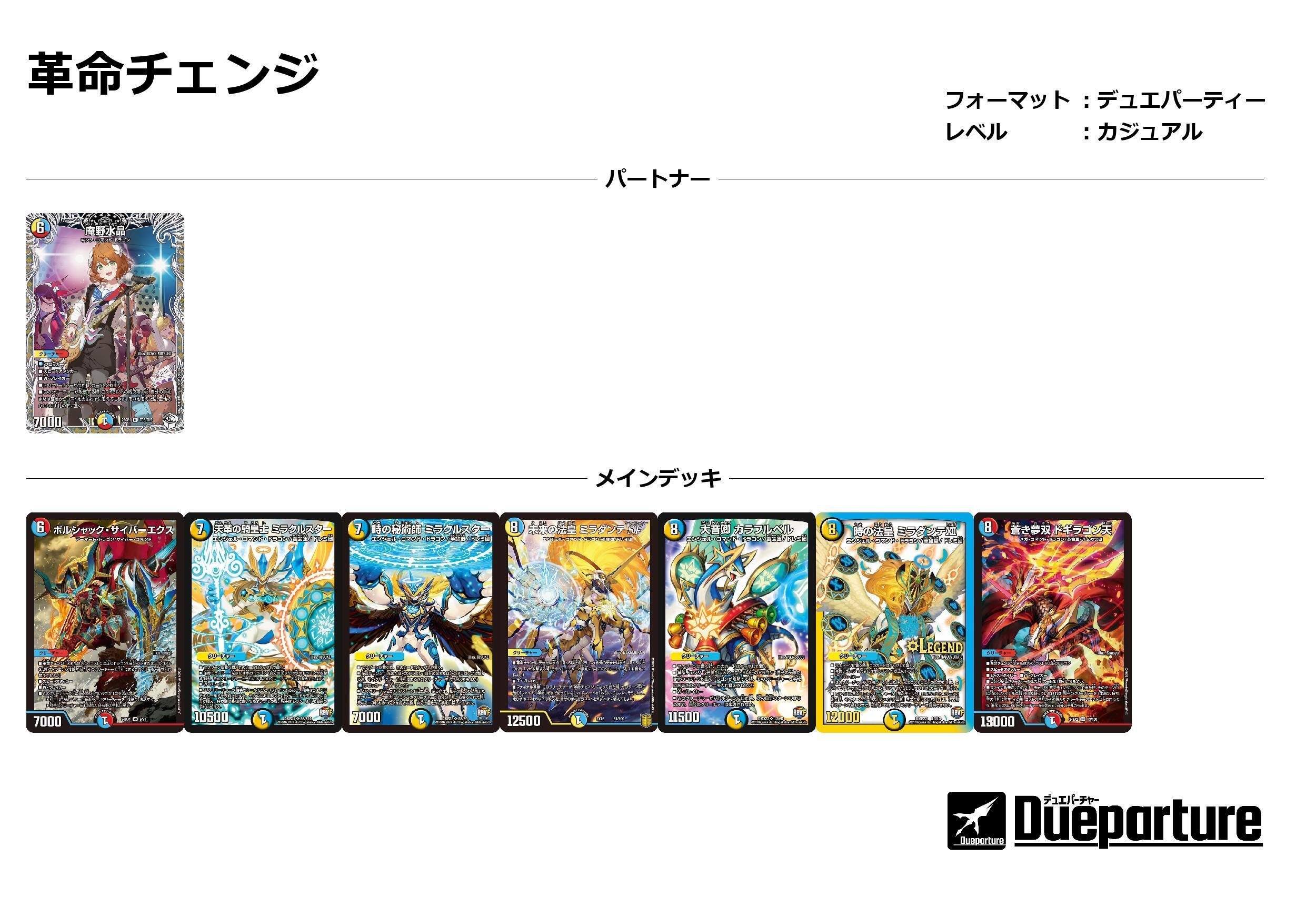 ラッカ庵野 デッキ キャラ 高レート ハイレート ラッカ庵野 デッキ