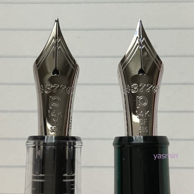 プラチナ万年筆の細軟（SF）、到着｜やすみん