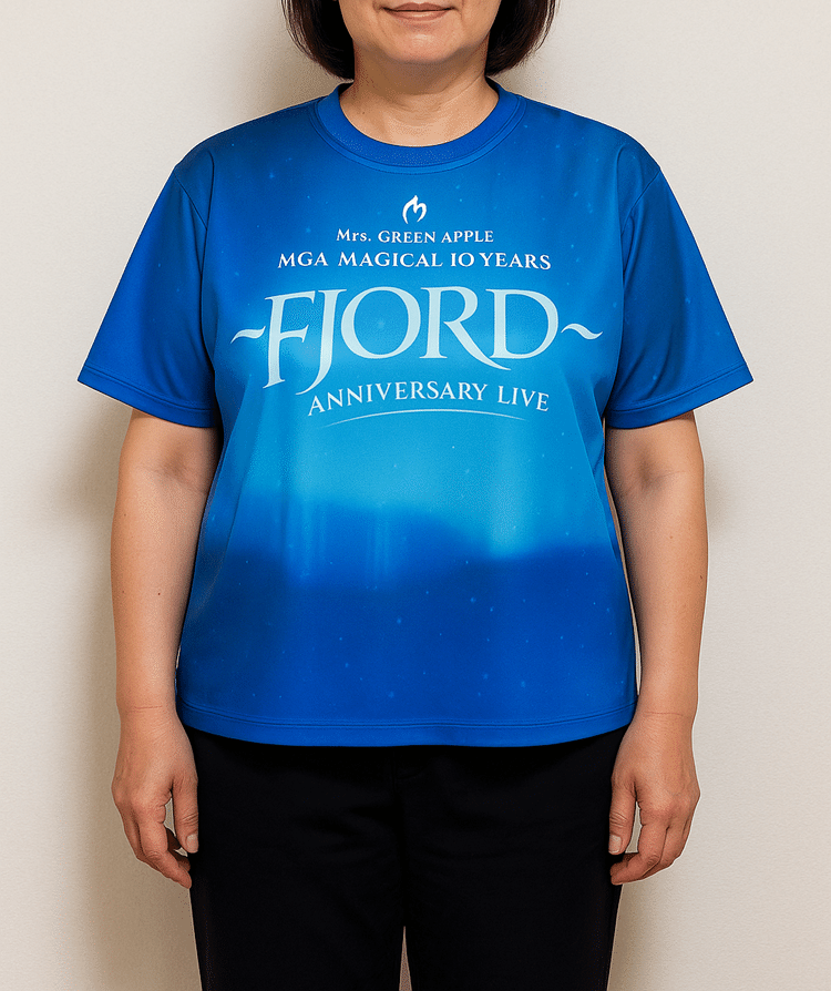 Mrs. GREEN APPLE フィヨルドポップアップTシャツ Lサイズ Mrs. GREEN