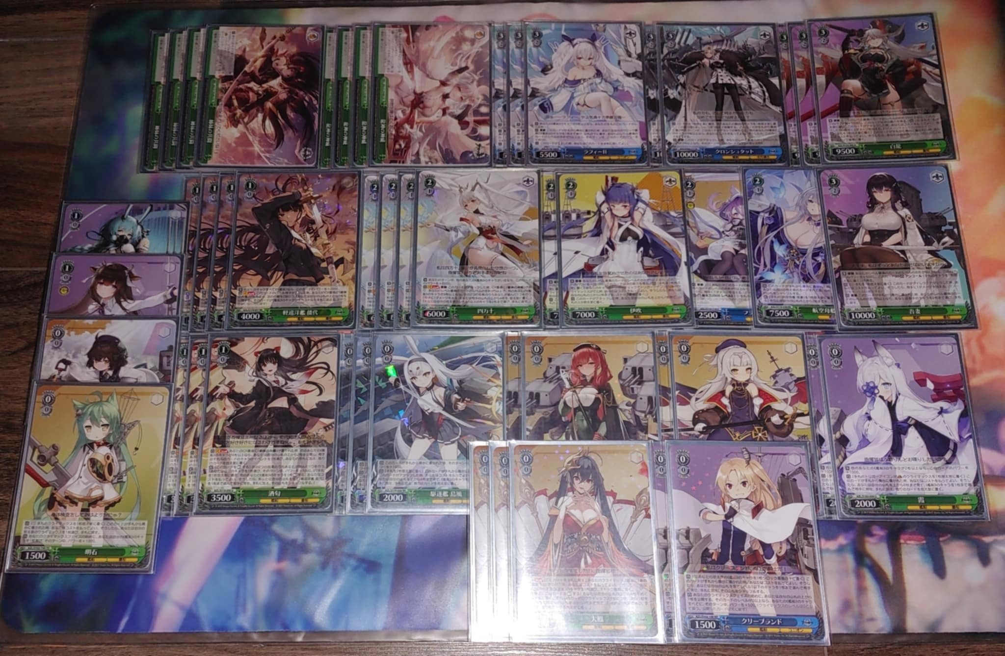 S*a様 ヴァイス アズレン 8門アズールレーン デッキ デッキパーツ S*a