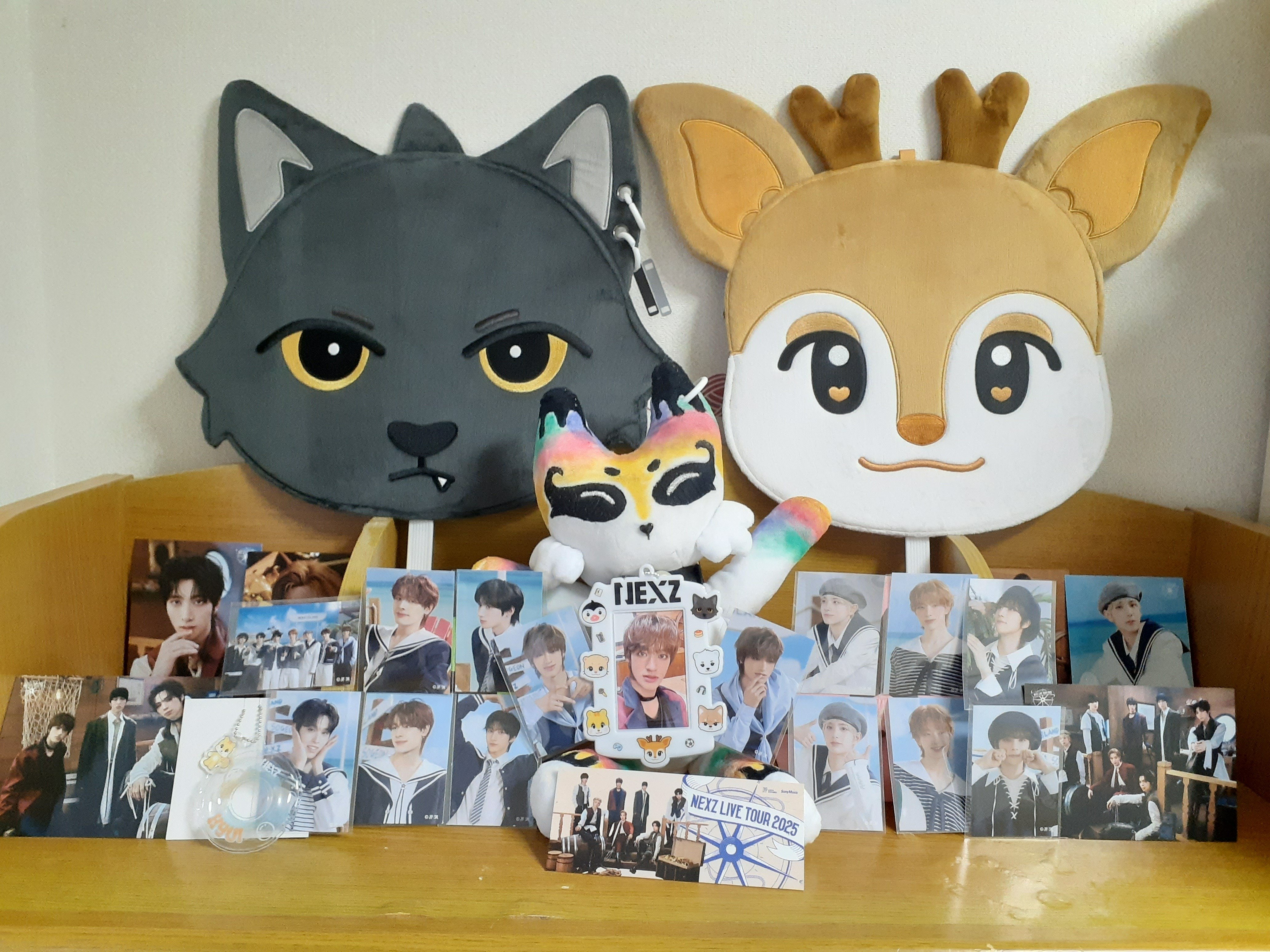 NEXZ シグネチャーキャラクター マスコット FOX2Y キーホルダー NEXZ