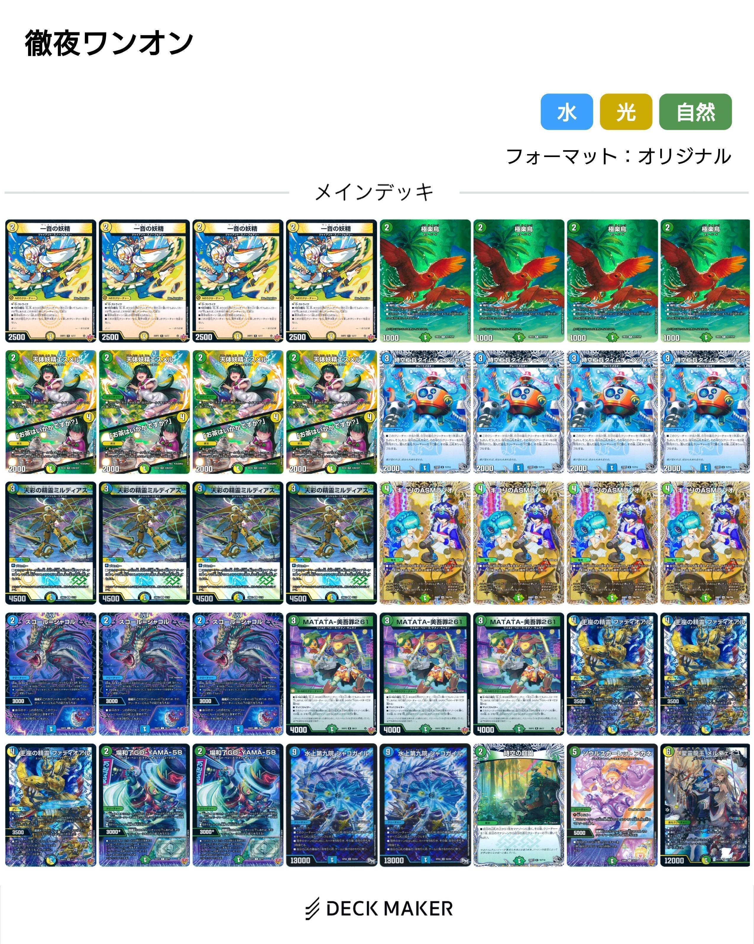 新殿堂CS優勝 トリーヴァシャコガイル デッキ 新殿堂CS優勝 トリーヴァ