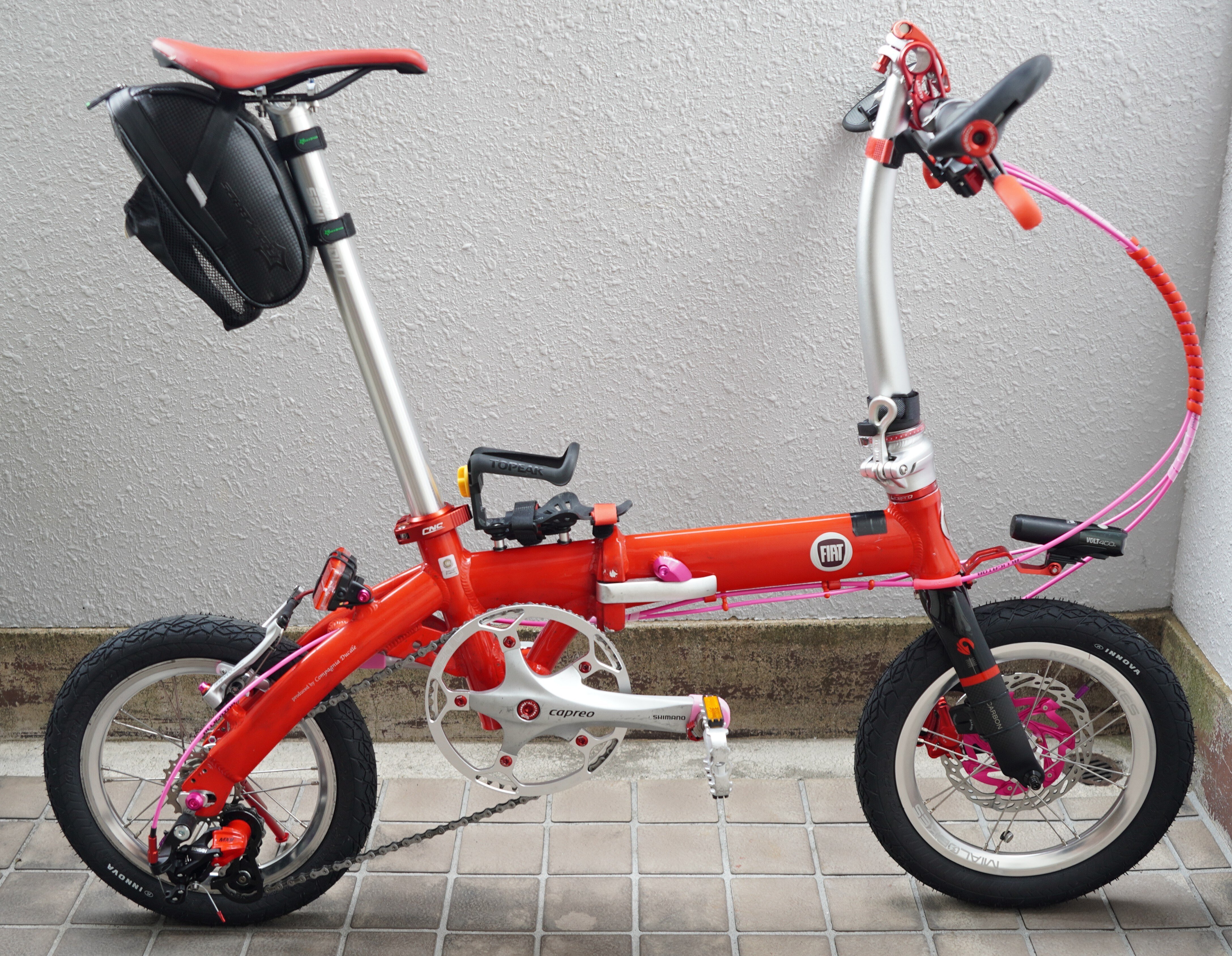 FIAT 折りたたみ自転車 AL-FDB140 折りたたみ自転車 FIAT AL-FDB140