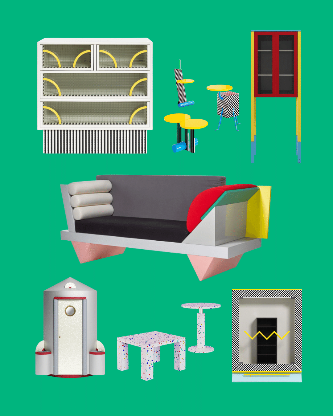 ポップだけじゃない、感性を刺激するメンフィススタイル｜れい子